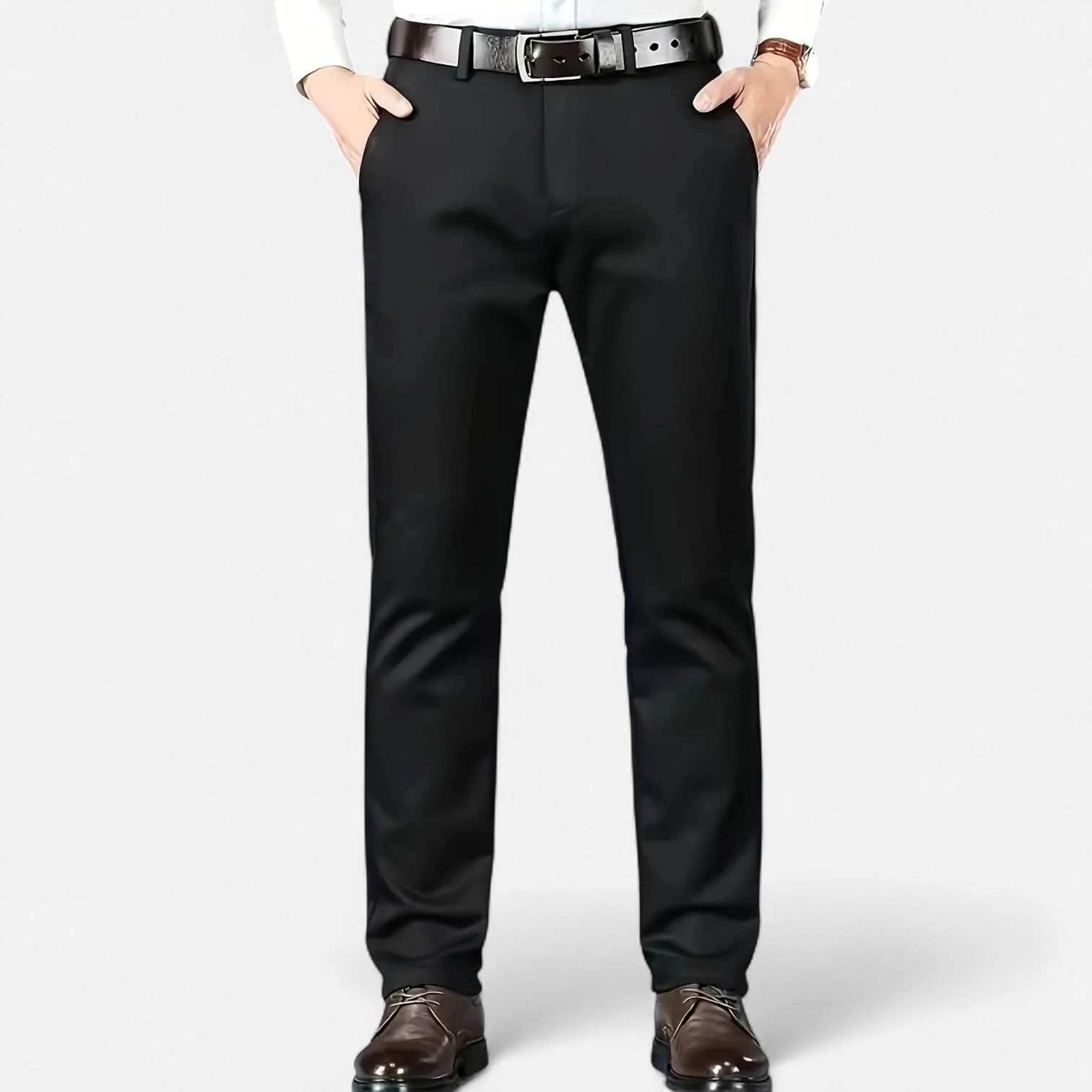 Maisonancien | Męskie spodnie business – styl angielski codzienny