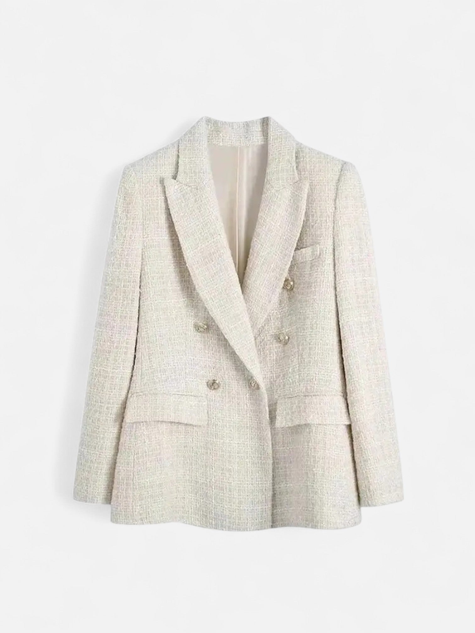 Maisonancien | Damska Marynarka Tweedowa – Dwurzędowa Klasyka Vintage