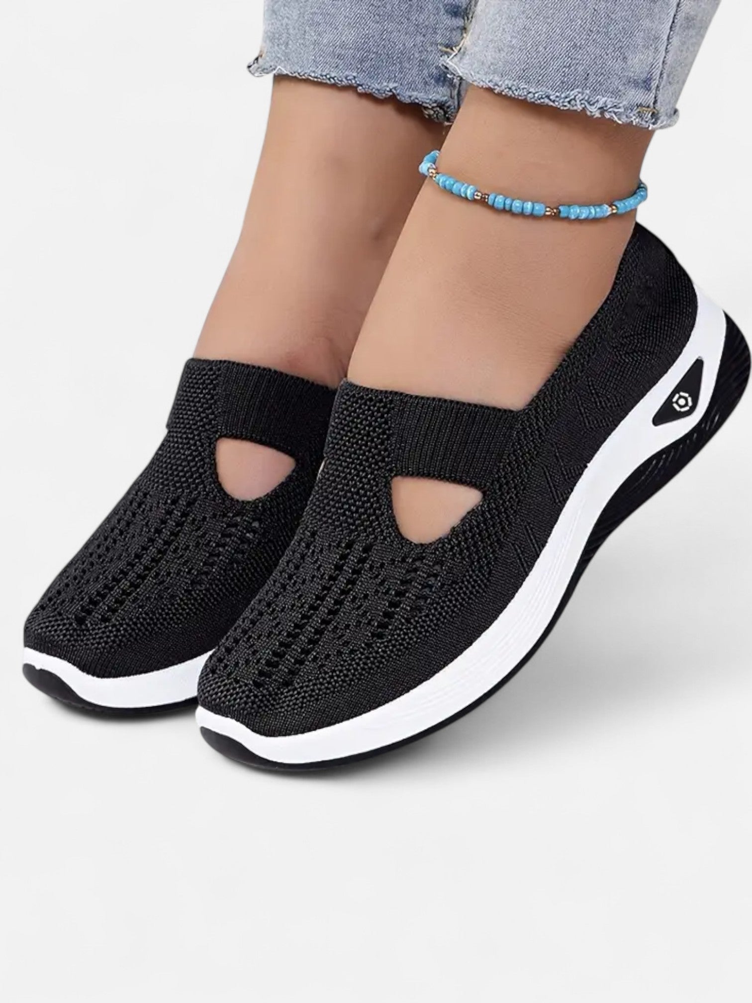 Maisonancien | Damskie slip-on buty z antypoślizgową podeszwą