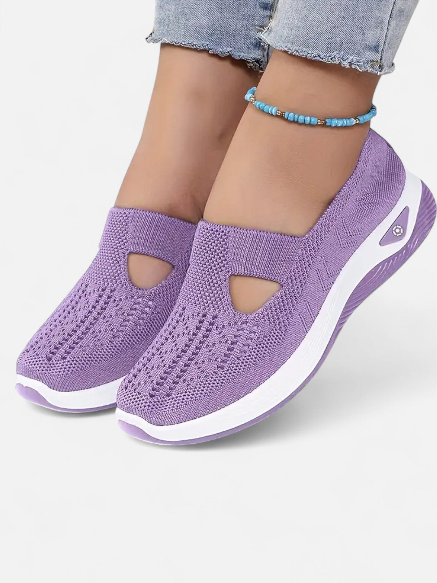 Maisonancien | Damskie slip-on buty z antypoślizgową podeszwą