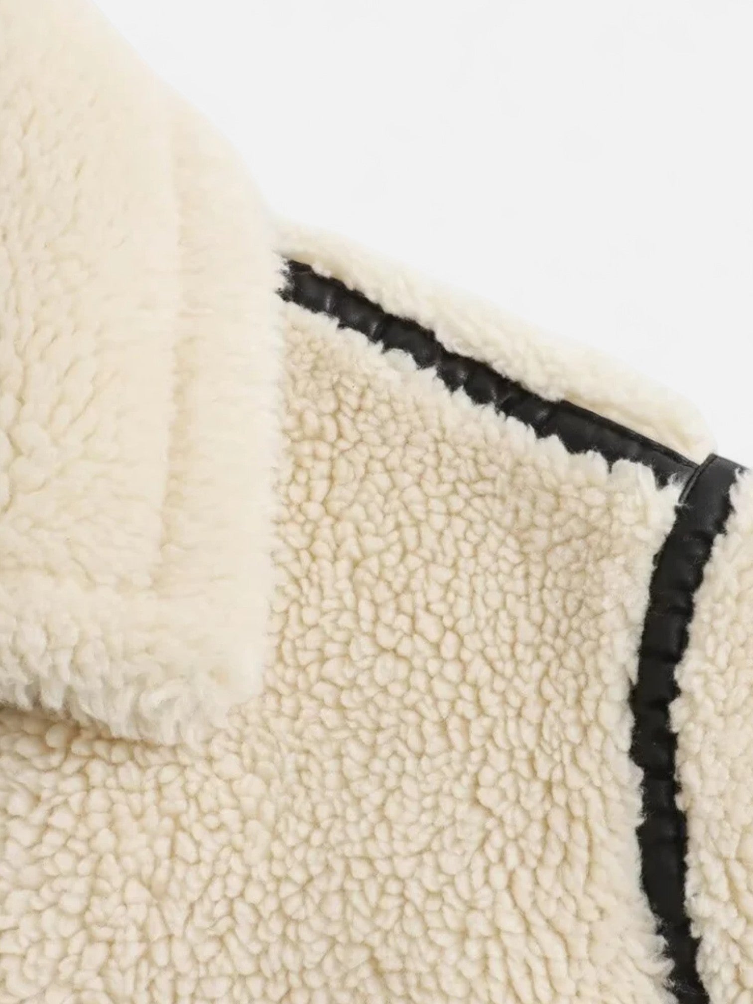 Maisonancien | Damska Kurtka Motocyklowa – Sztuczne Futro Premium