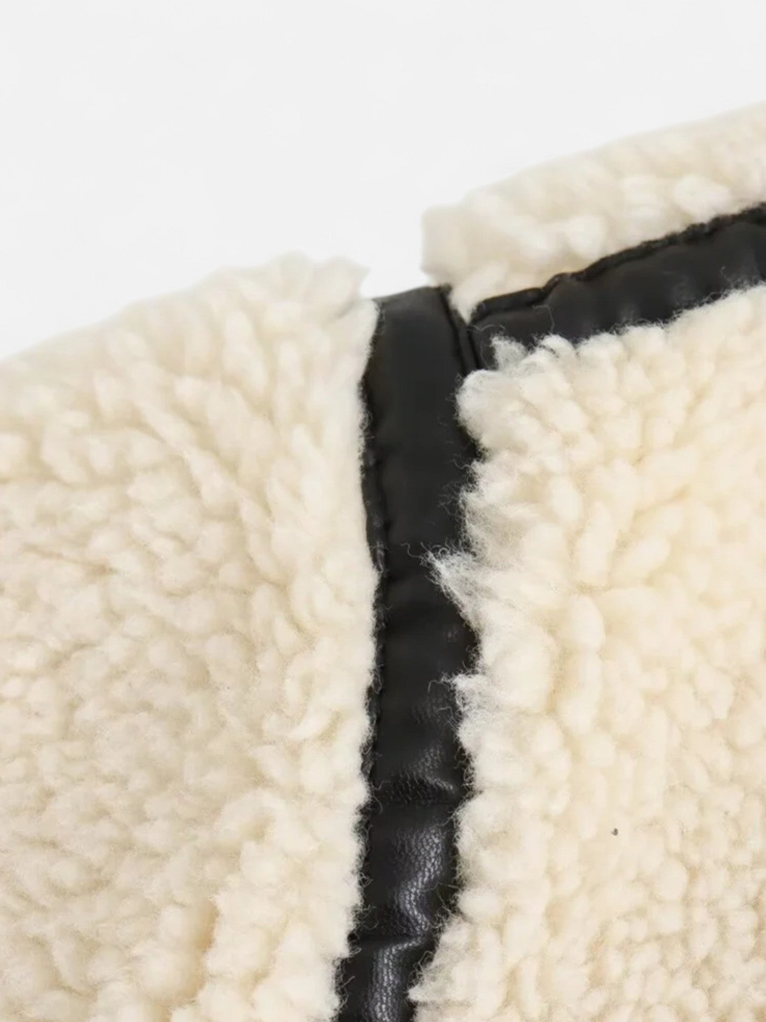 Maisonancien | Damska Kurtka Motocyklowa – Sztuczne Futro Premium