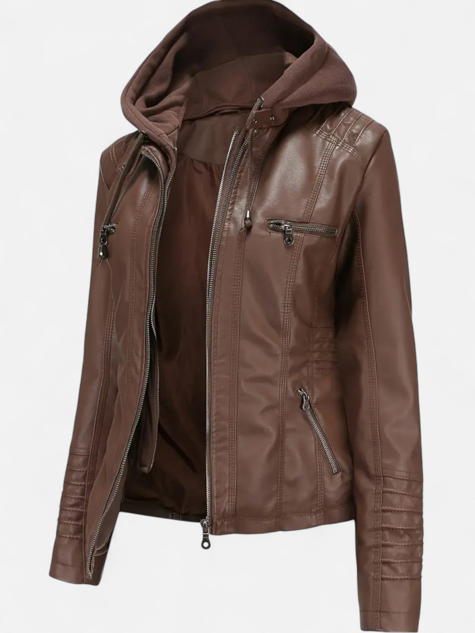 Maisonancien | Damska kurtka dwuczęściowa z odpinanym kapturem