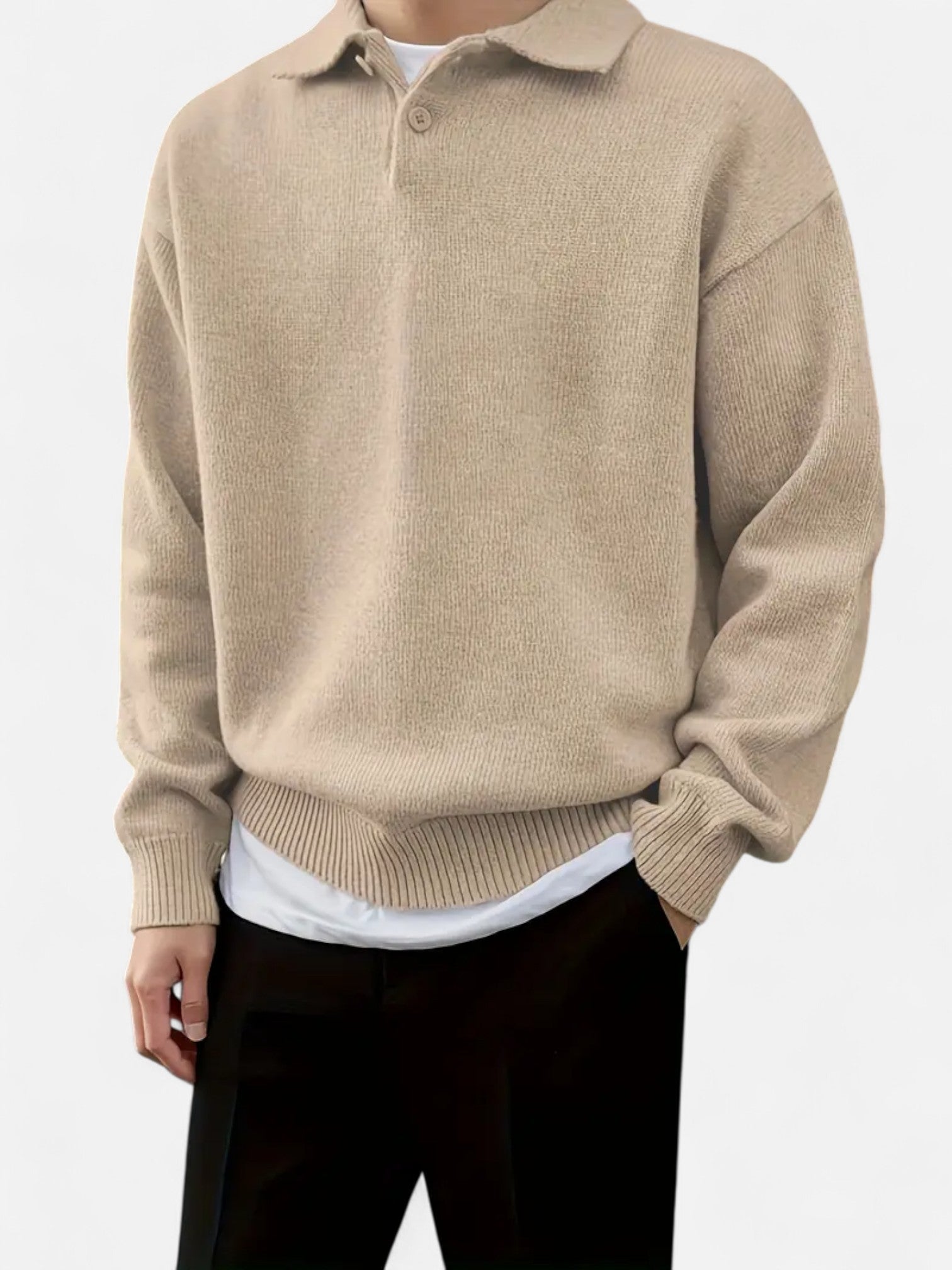 Maisonancien | Męska Kurtka Pikowana – Zimowa z Podszyciem Polarowym