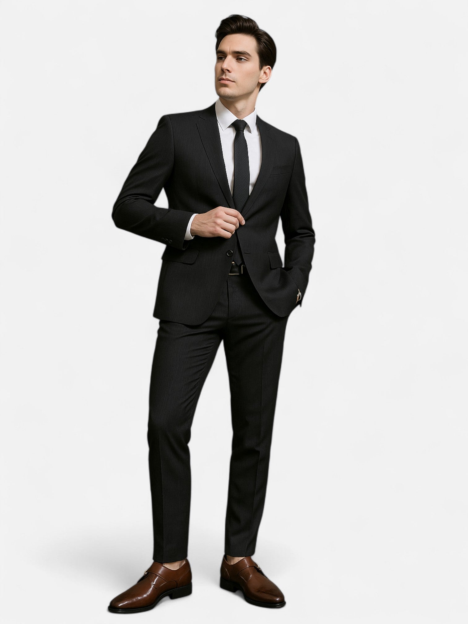 Maisonancien | Męskie Włoskie Buty Garniturowe – Eleganza Classica