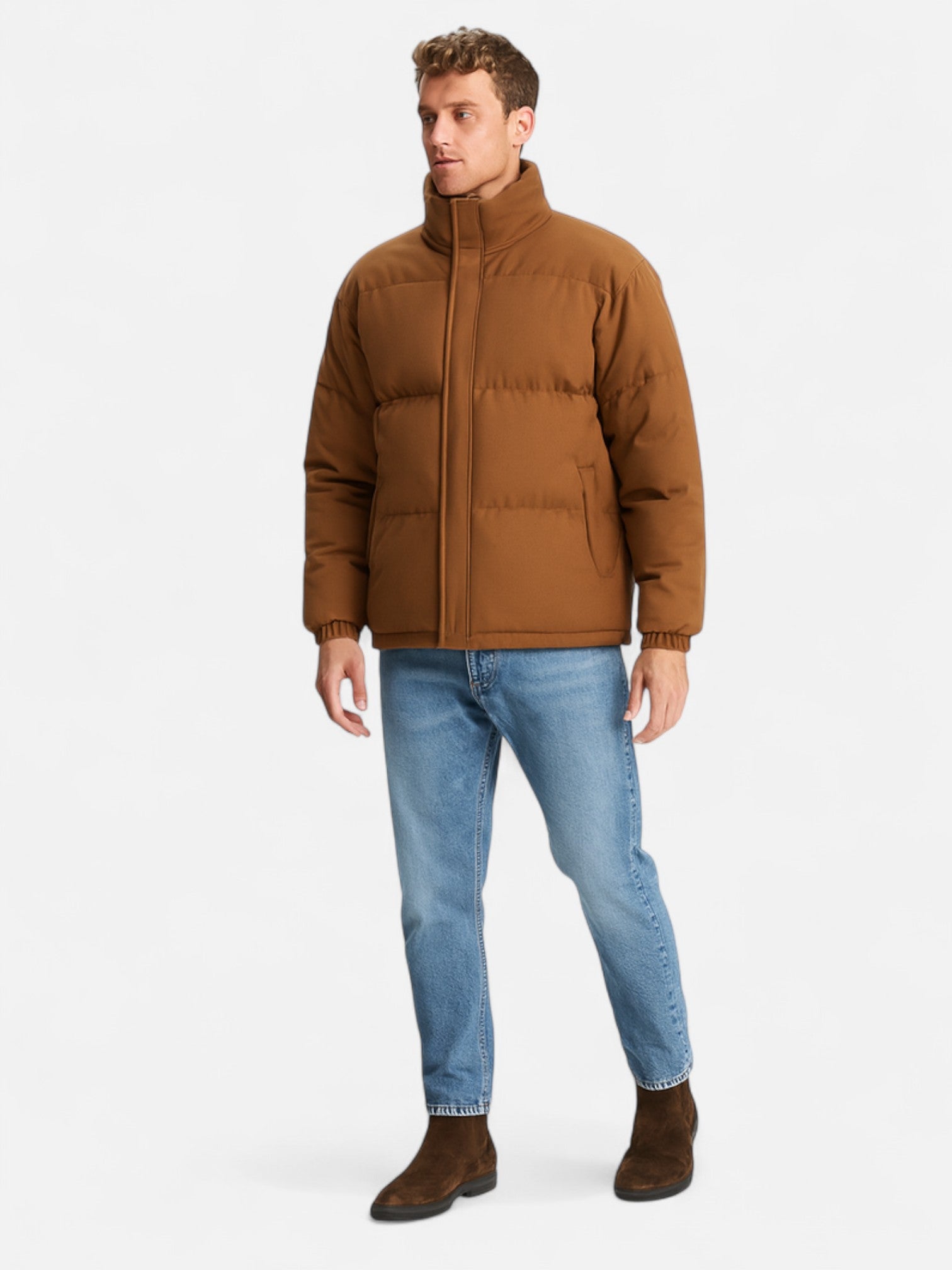 Maisonancien | Męska Kurtka Zimowa – Wodoodporna z Ociepleniem Bawełnianym