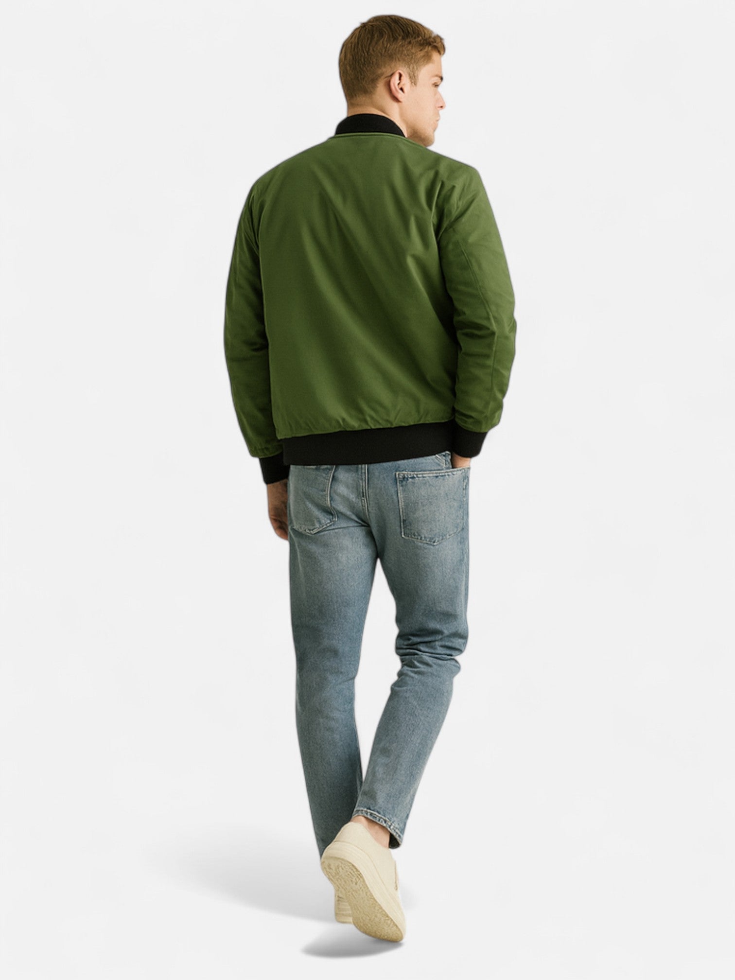 Maisonancien | Męska Kurtka Bomber – Klasyczna Elegancja