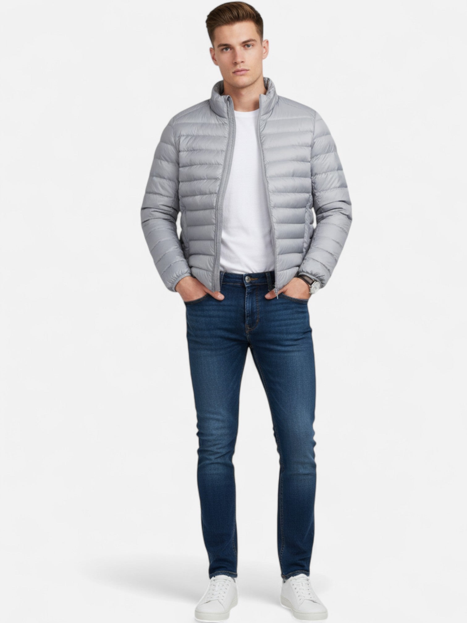 Maisonancien | Męska Kurtka ze Stójką – Styl Premium