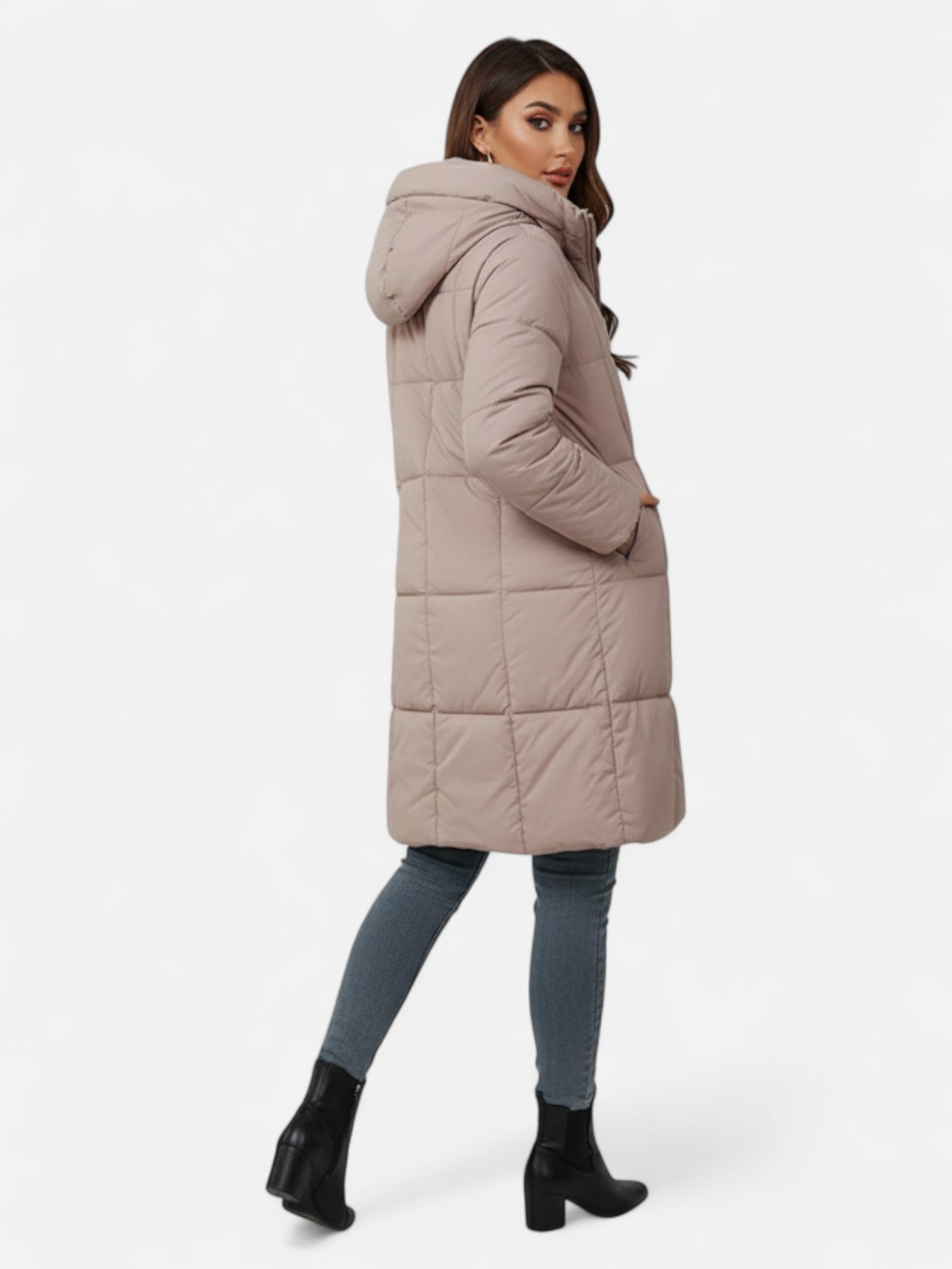 Maisonancien | Damska zimowa parka z grubym ociepleniem