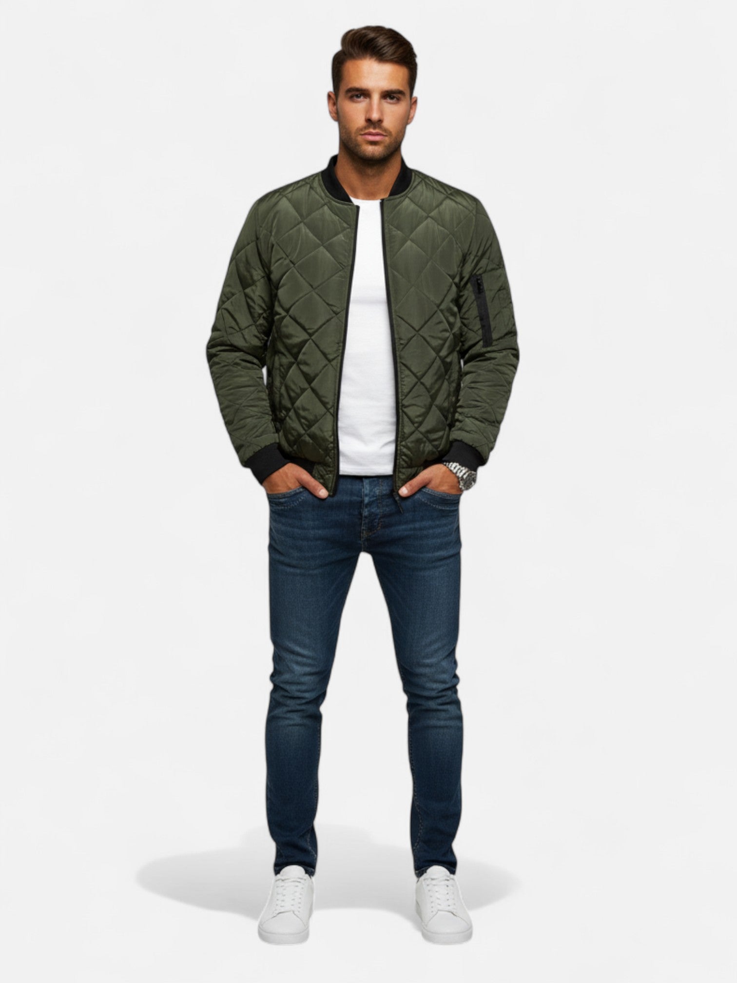 Maisonancien | Męska Kurtka Bomber – Klasyka i Styl