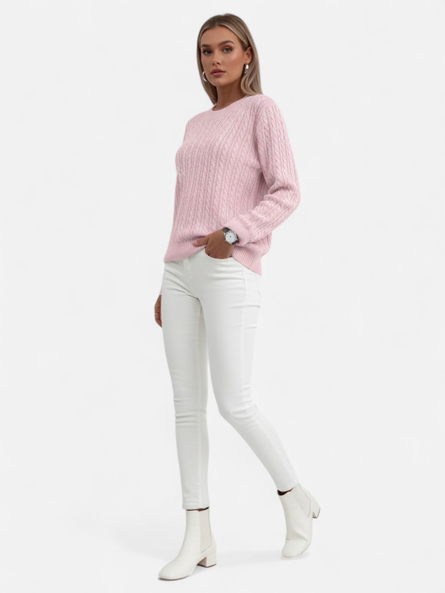 Maisonancien | Damski Sweter Oversize – Klasyczny Minimalizm