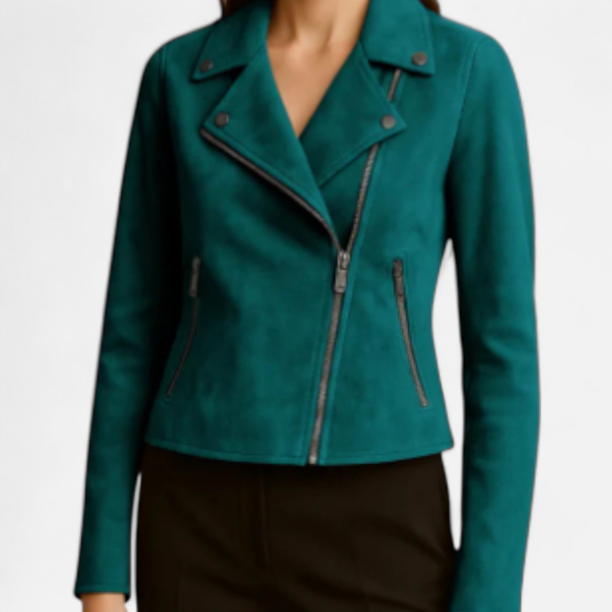 Maisonancien | Damska kurtka z zamszu Penelope Heritage