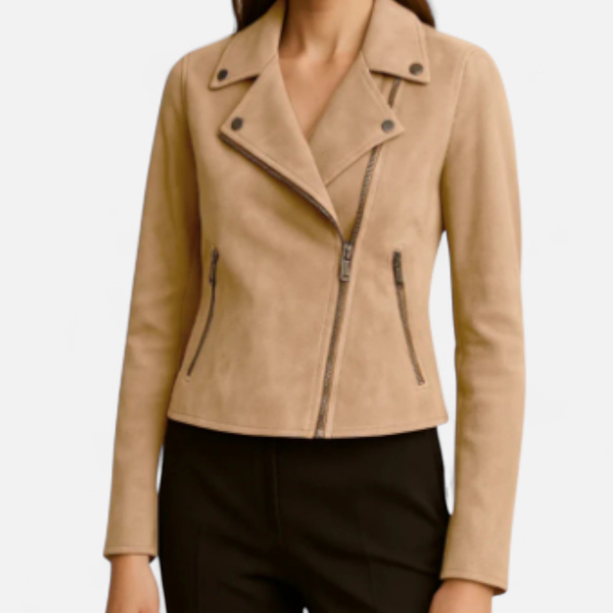 Maisonancien | Damska kurtka z zamszu Penelope Heritage