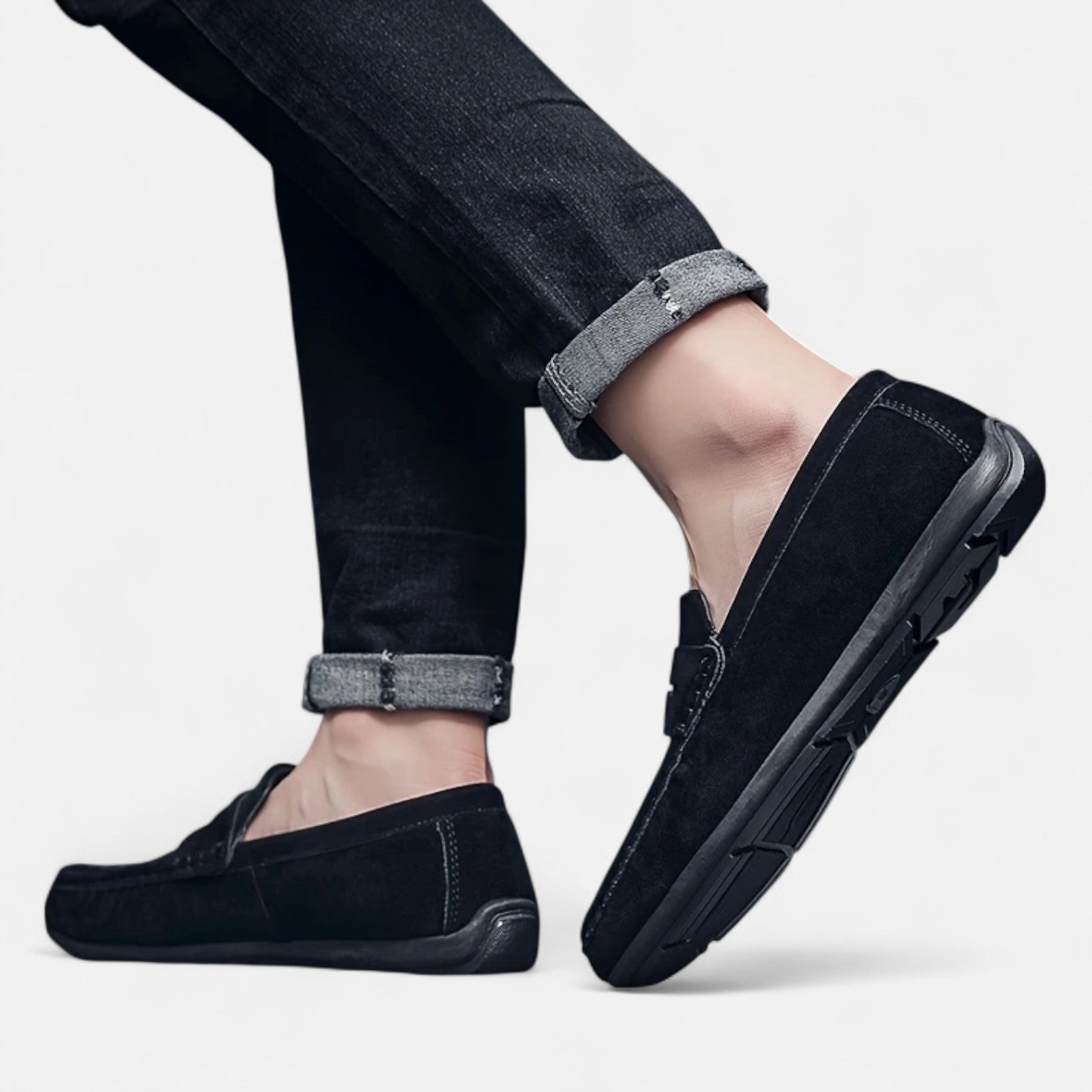 Maisonancien | Męskie penny loafers – klasyka i komfort