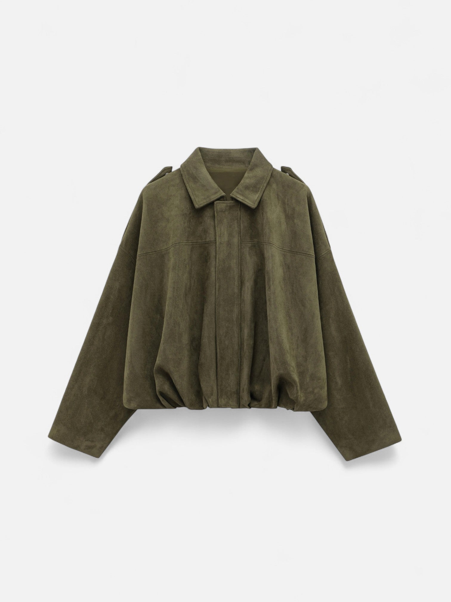 Maisonancien | Damska kurtka zamszowa bomber vintage