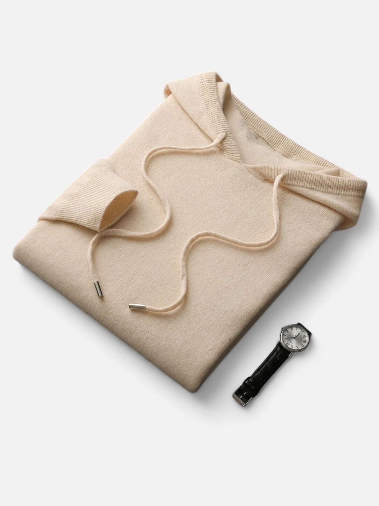 Maisonancien | Męska bluza z kapturem z wełny merino