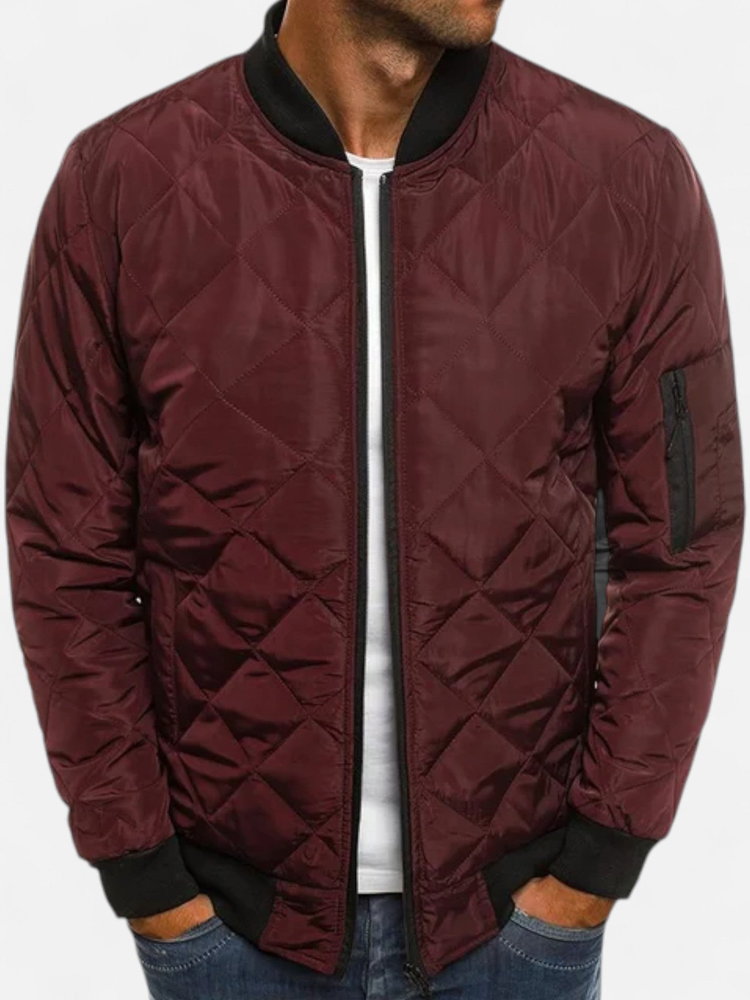 Maisonancien | Męska Kurtka Bomber – Klasyka i Styl