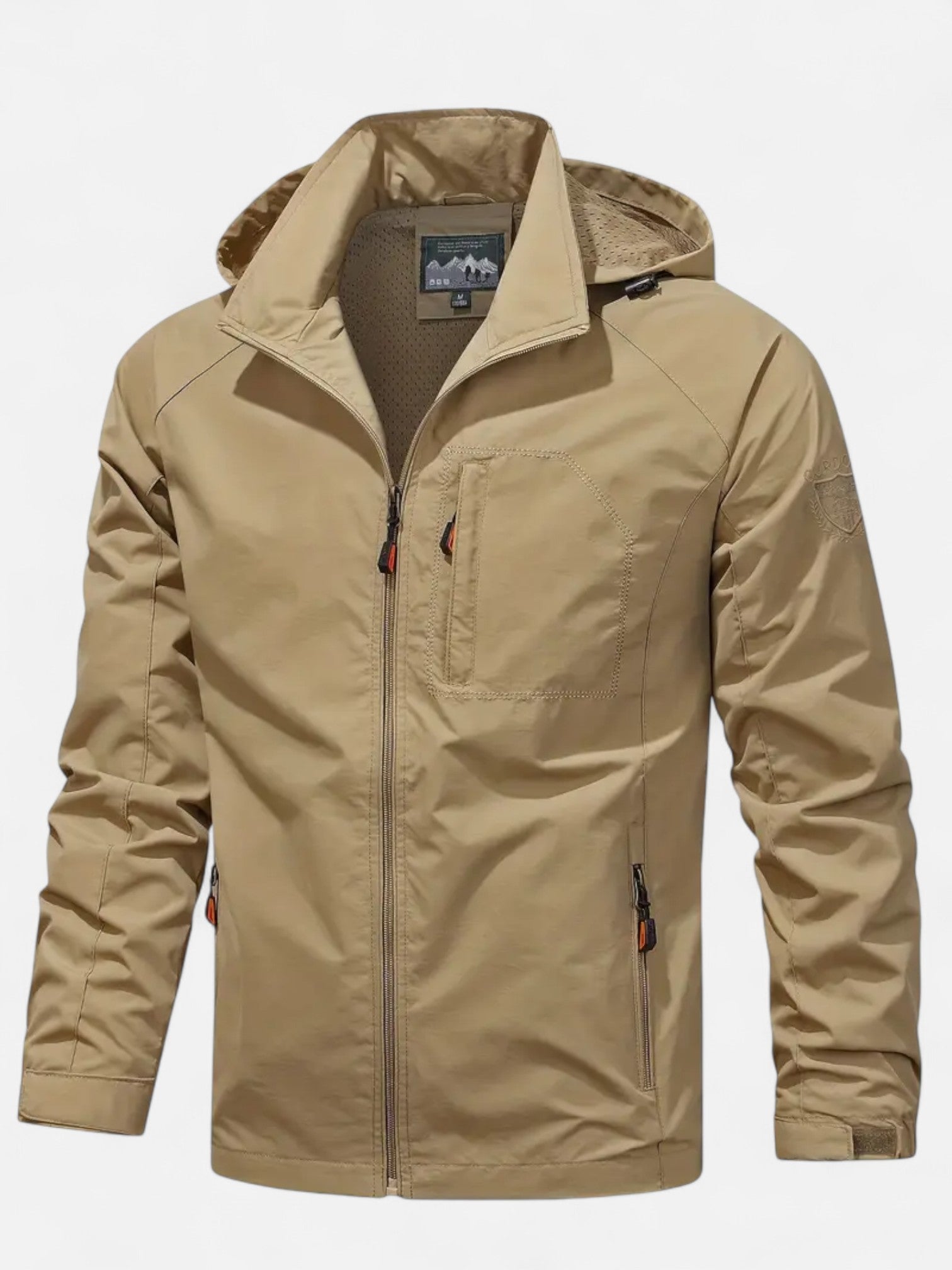 Maisonancien | Męska Lekka Kurtka Bomber – Stójka i Packable Design