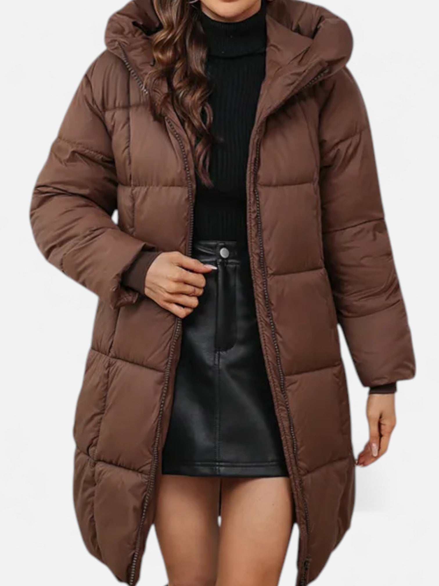 Maisonancien | Damska zimowa parka z grubym ociepleniem