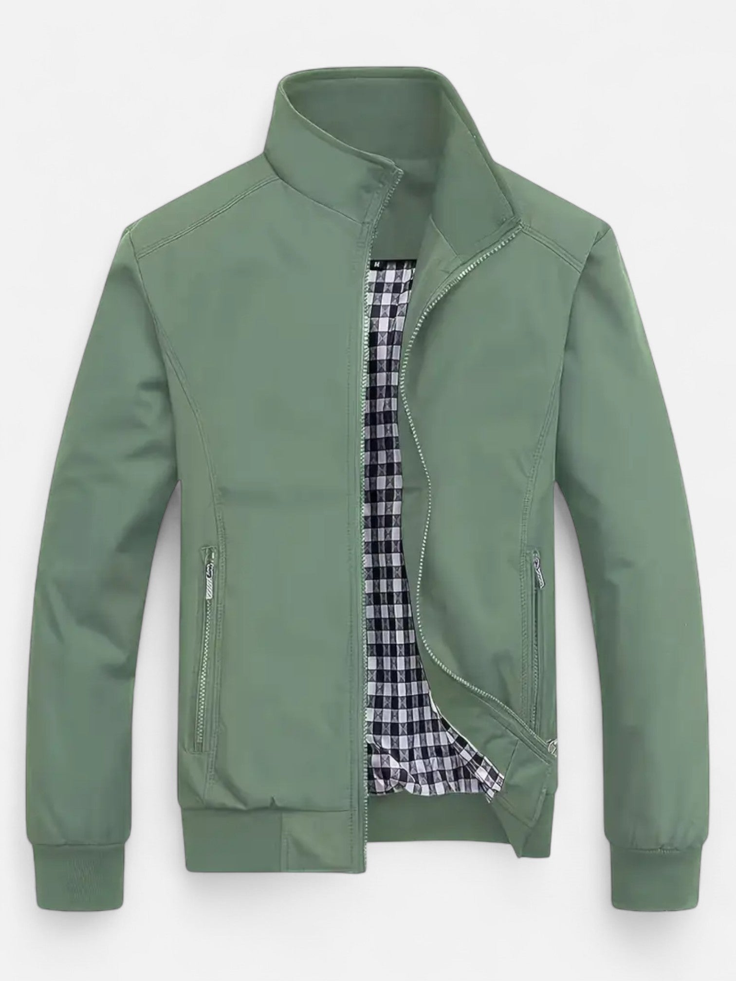 Maisonancien | Męska bomberka w odcieniu jasnej szarości