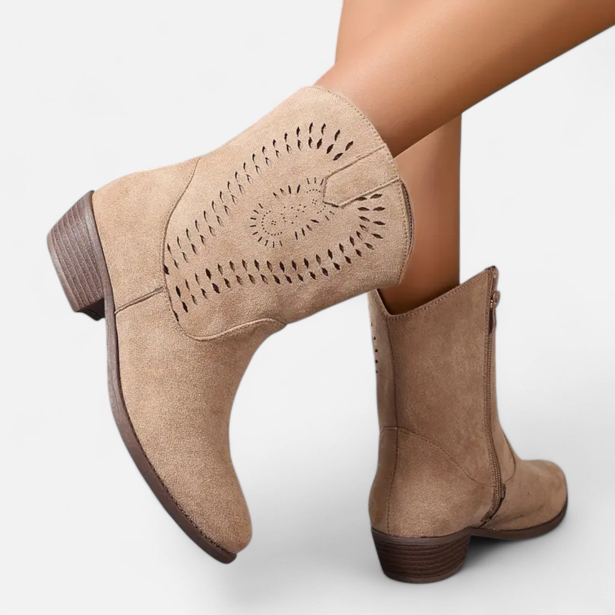 Maisonancien | Damskie botki Chelsea w stylu preppy