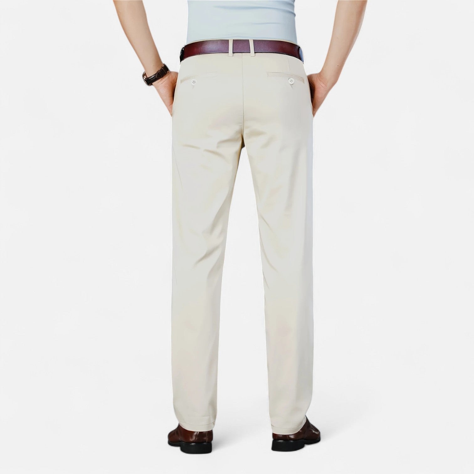 Maisonancien | Męskie spodnie business – styl angielski codzienny