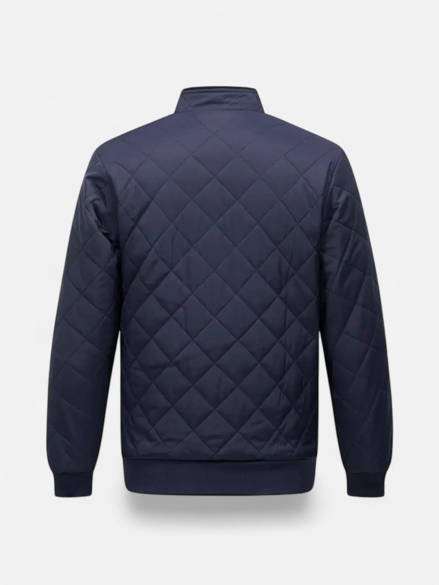 Maisonancien | Męska Kurtka Pikowana – Zimowa z Podszyciem Polarowym