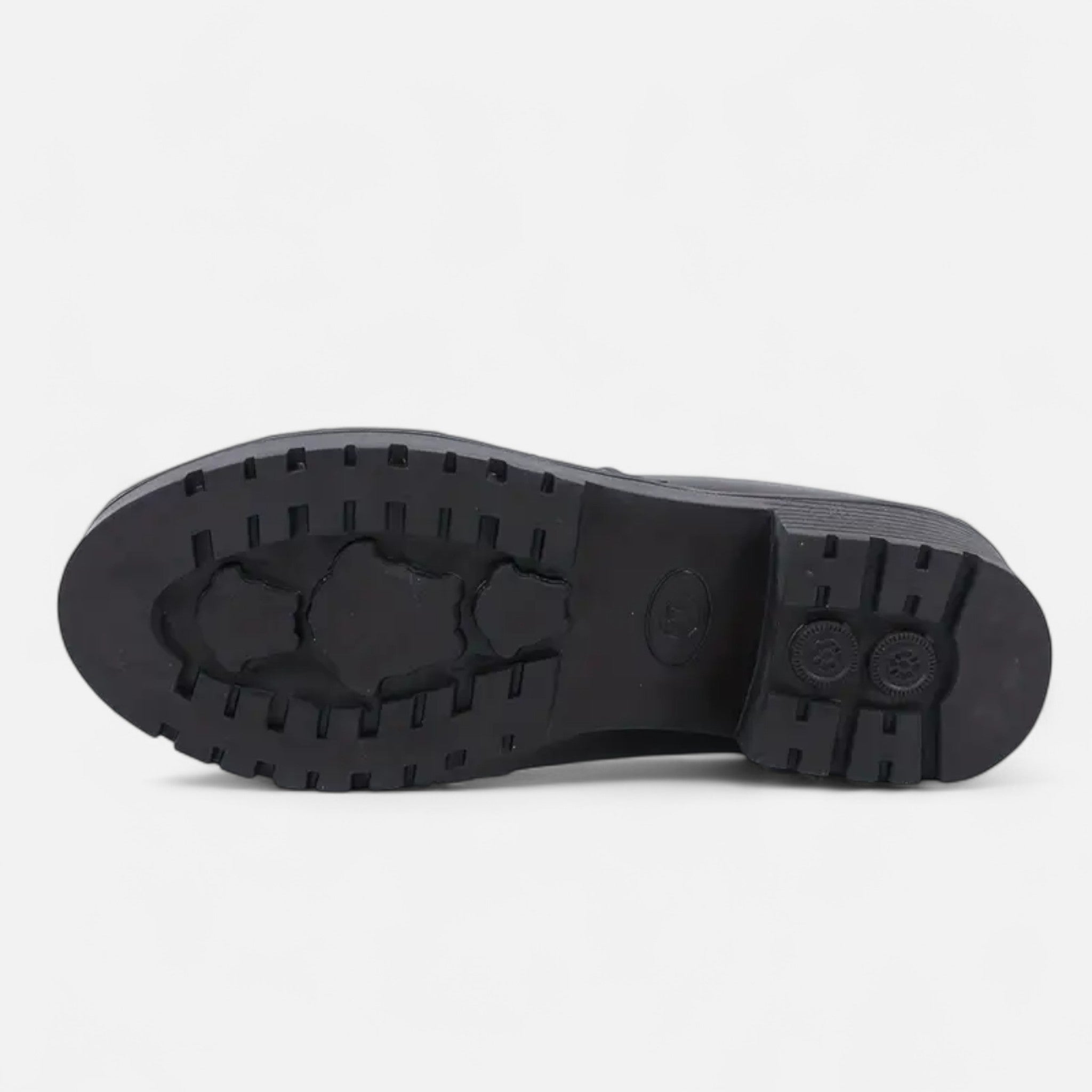 Maisonancien | Damskie botki Chelsea na szerokim obcasie