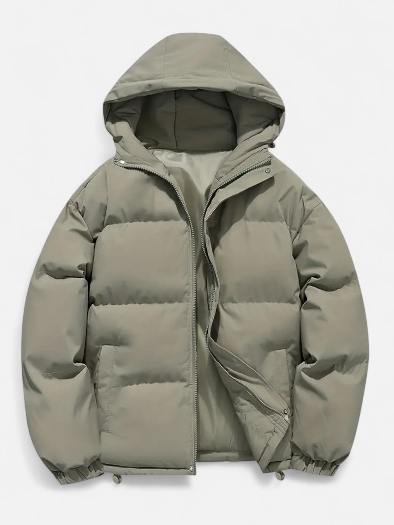 Maisonancien | Męska Kurtka Zimowa z Kapturem – Ocieplana i Funkcjonalna