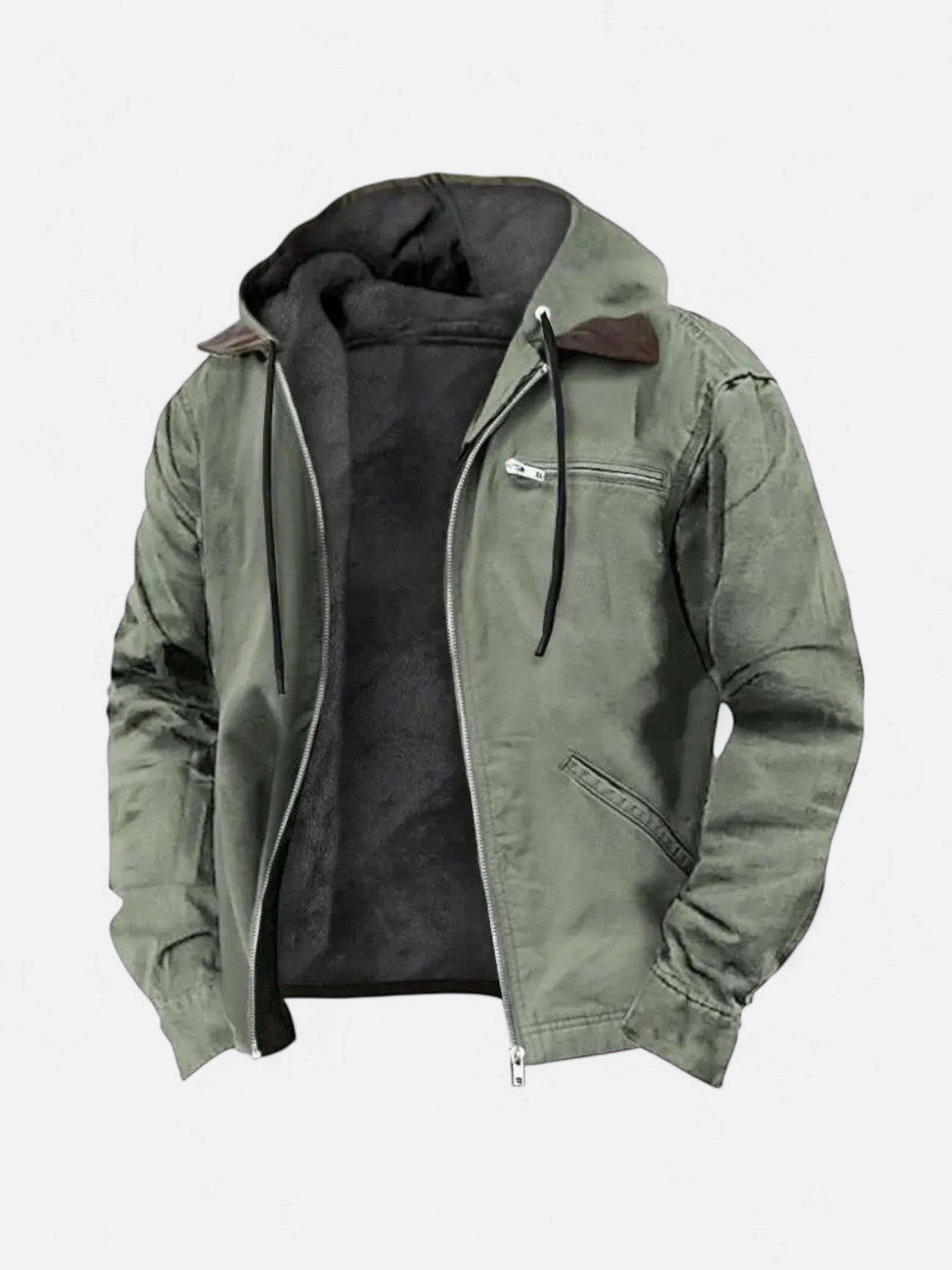 Maisonancien | Męska Kurtka Premium – Ekoskóra & Komfort Zimy