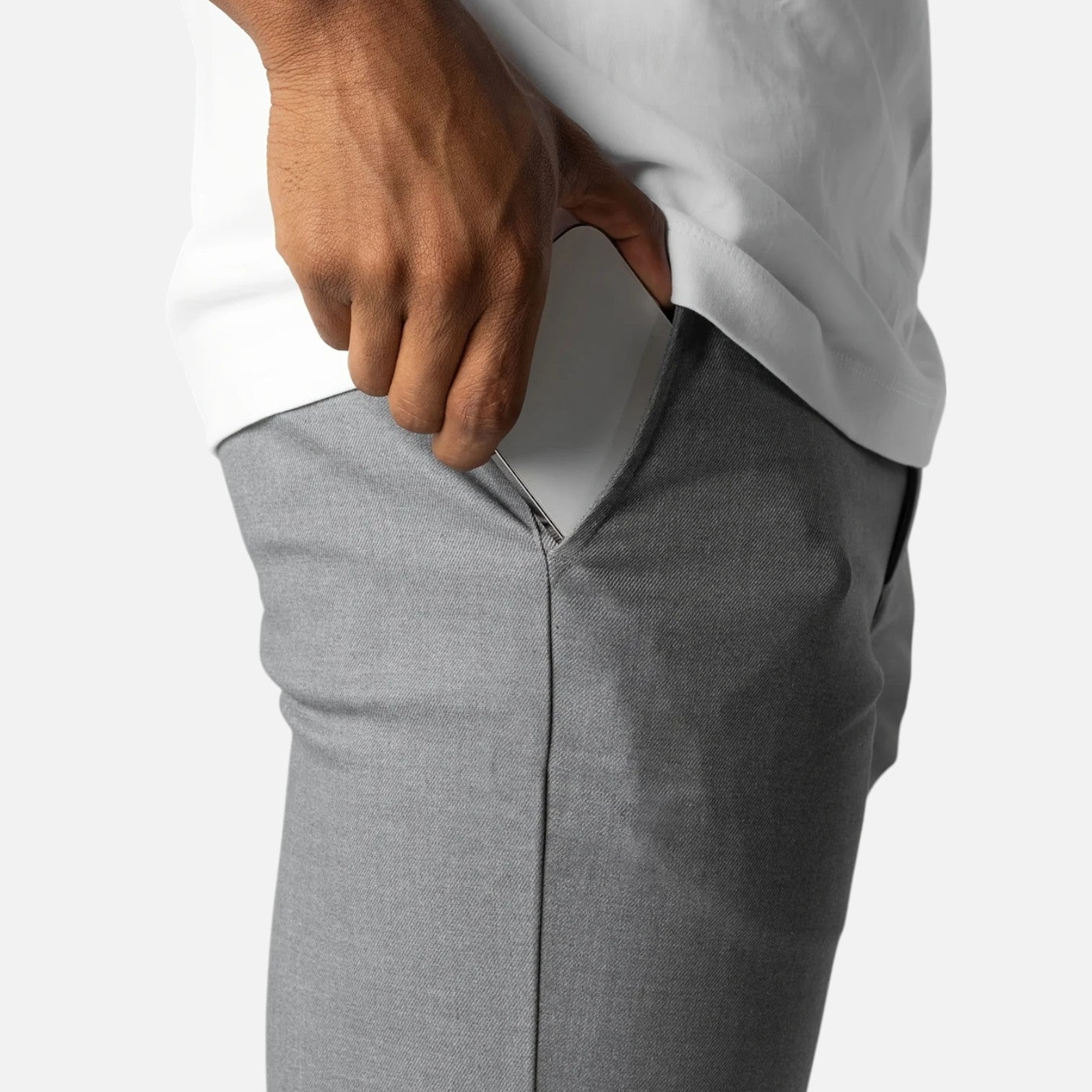 Maisonancien | Męskie spodnie slim – miejska elegancja całoroczna