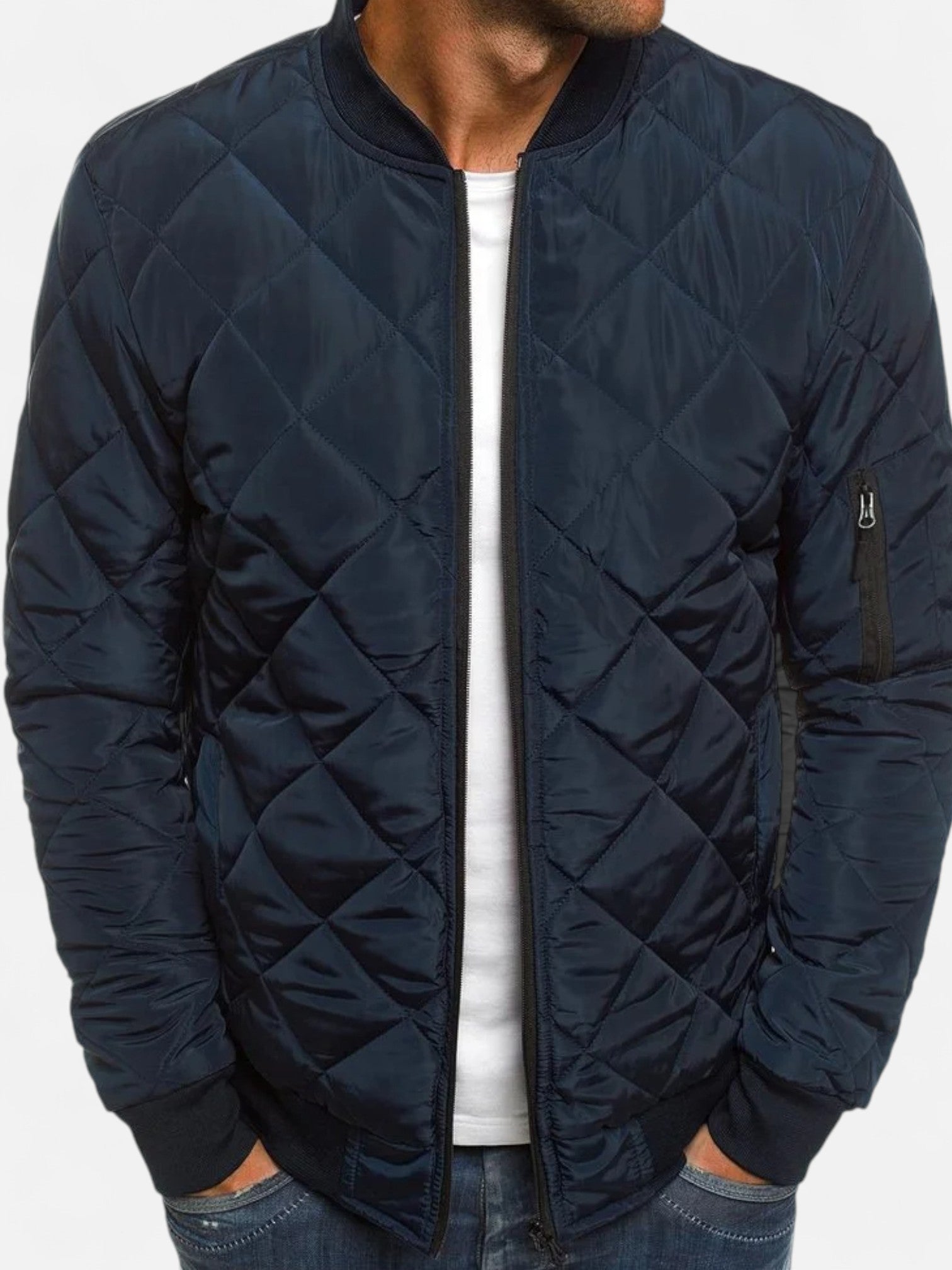 Maisonancien | Męska Kurtka Bomber – Klasyka i Styl