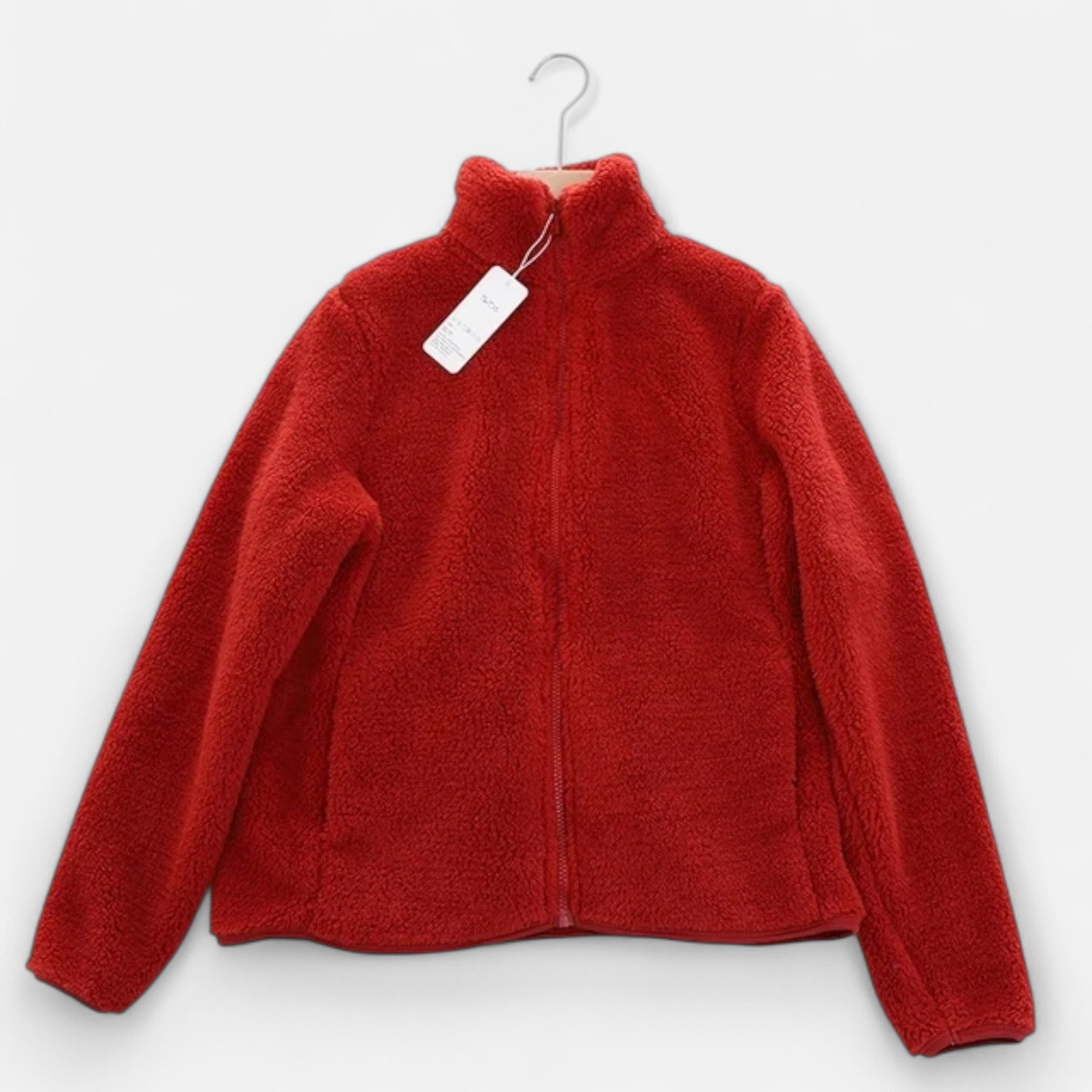 Maisonancien | Damski zimowy płaszcz z polaru dwustronny