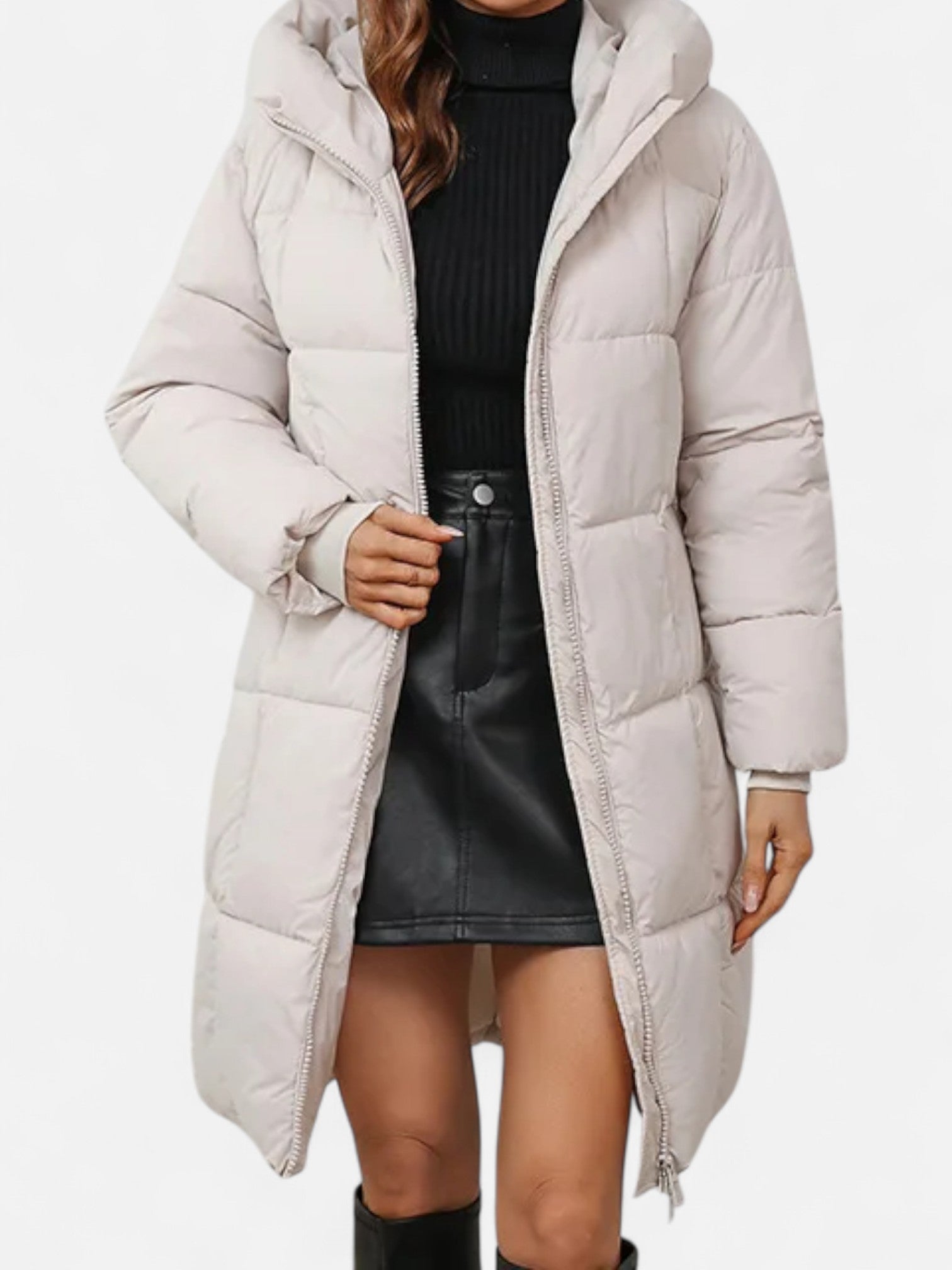 Maisonancien | Damska zimowa parka z grubym ociepleniem