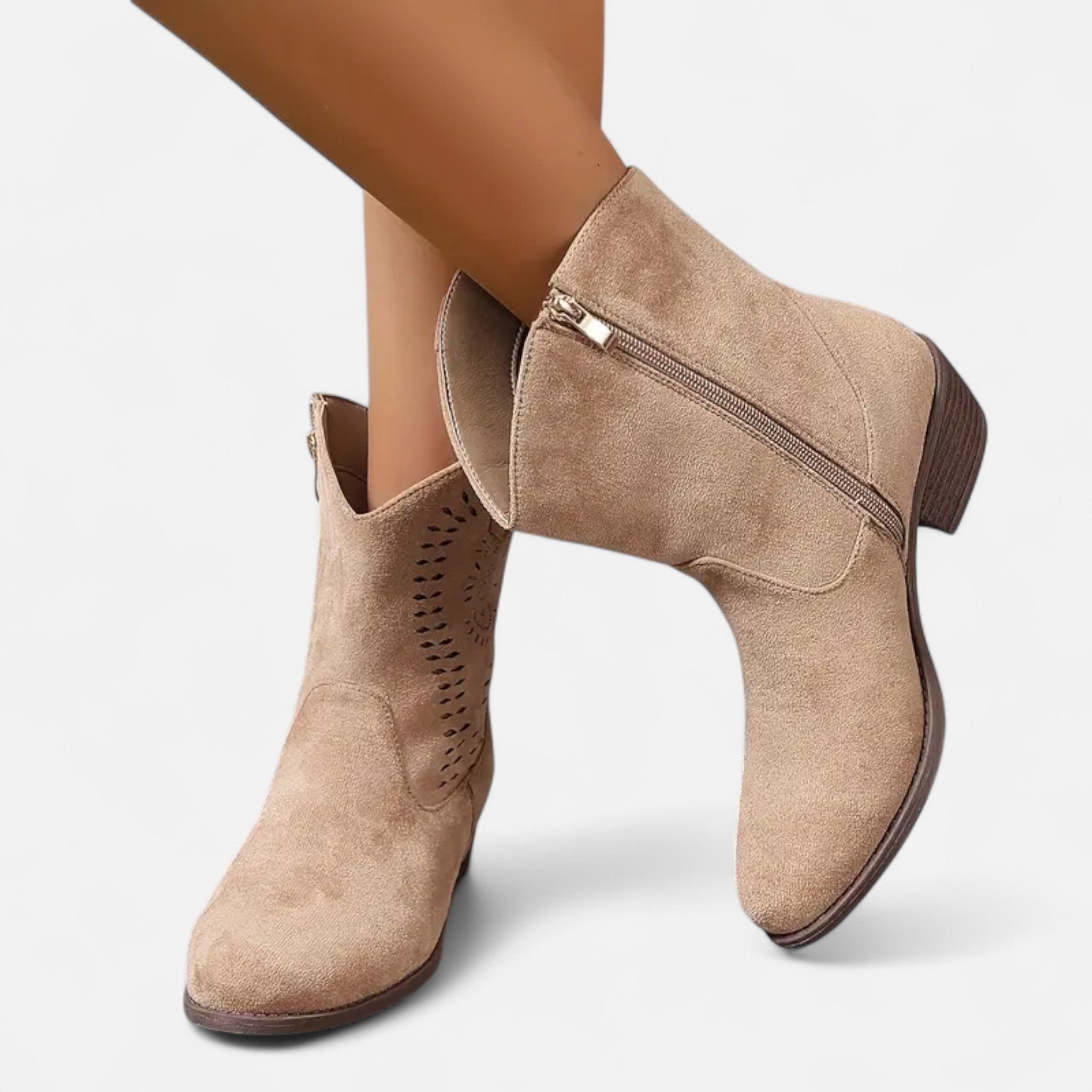 Maisonancien | Damskie botki Chelsea w stylu preppy