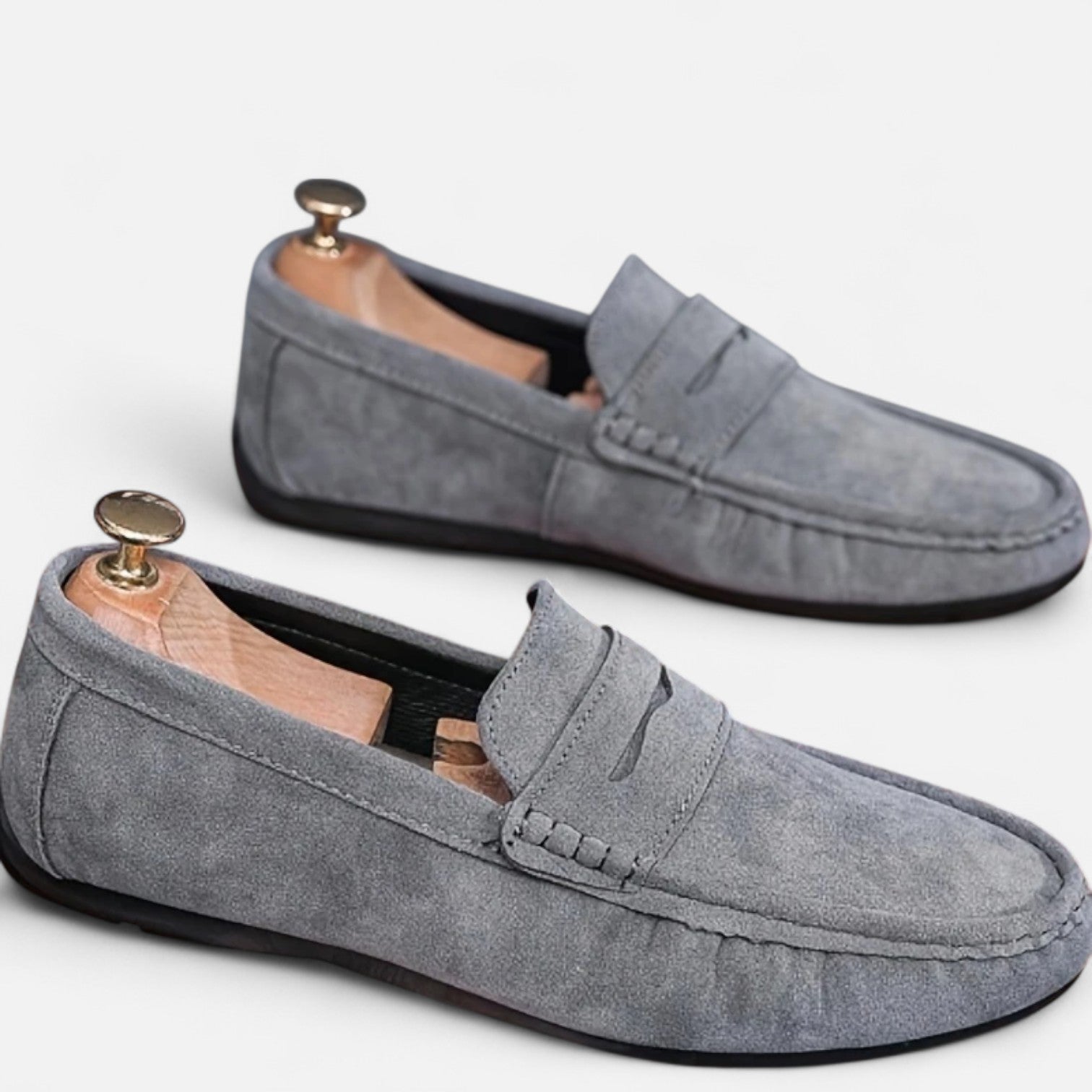 Maisonancien | Męskie penny loafers – klasyka i komfort