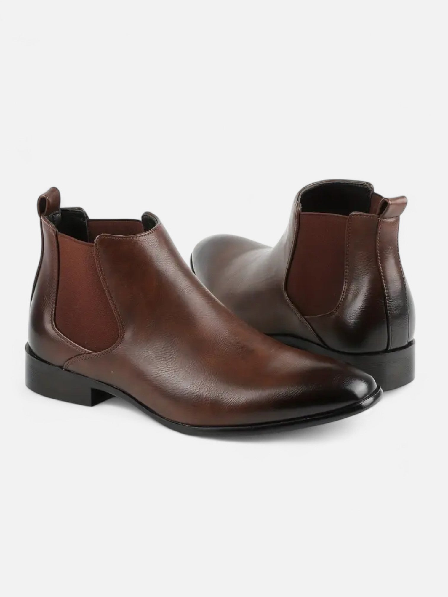 Maisonancien | Męskie Chelsea Boots – Klasyczne Sztyblety Elegance