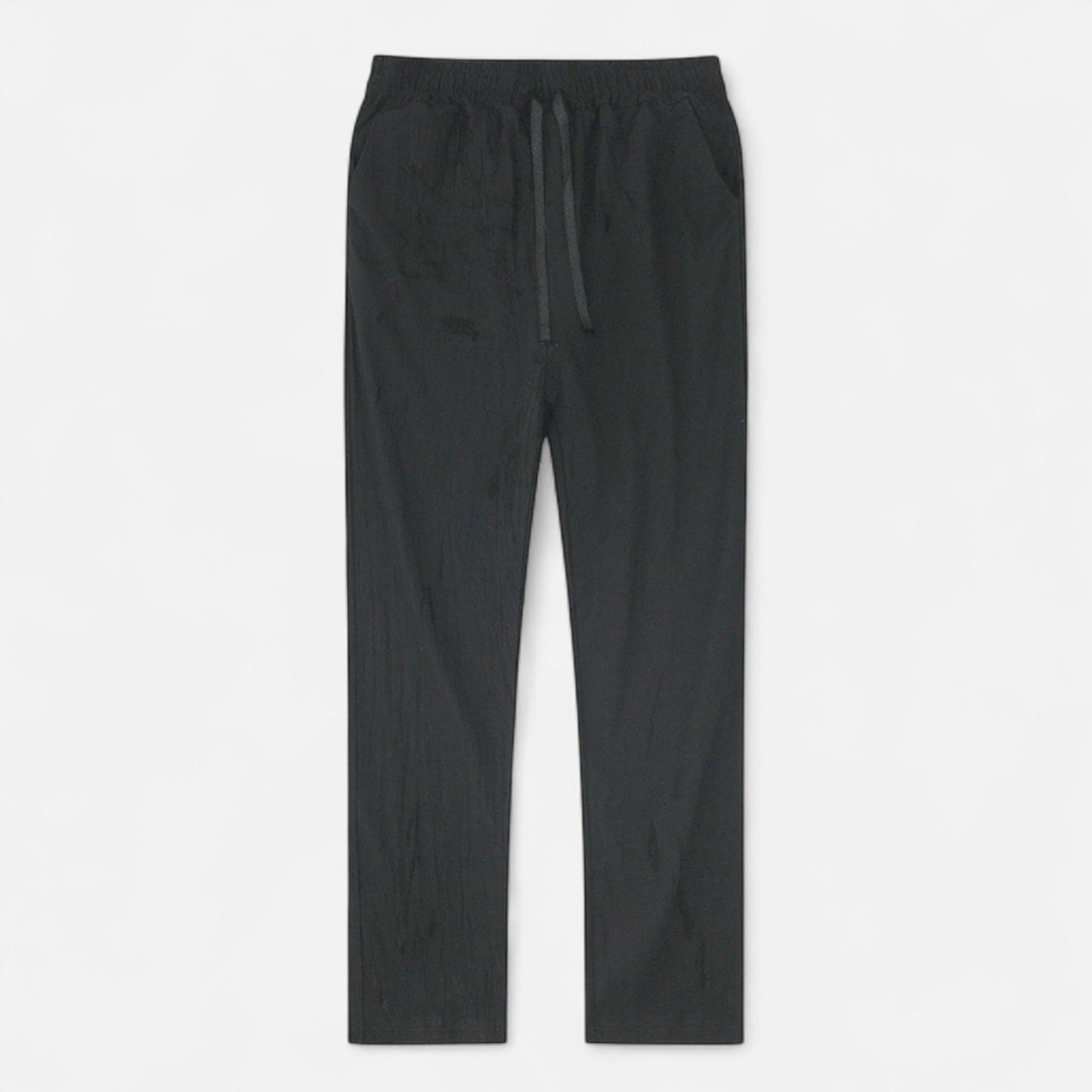 Maisonancien | Mężczyzna Casual Spodnie Ankle-Length z Elastycznym Pasem