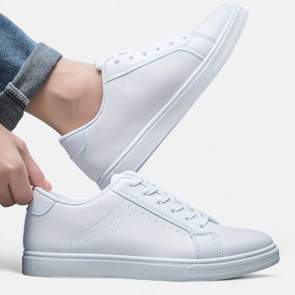 Maisonancien | Męskie sneakersy ze skóry – komfortowy preppy szyk