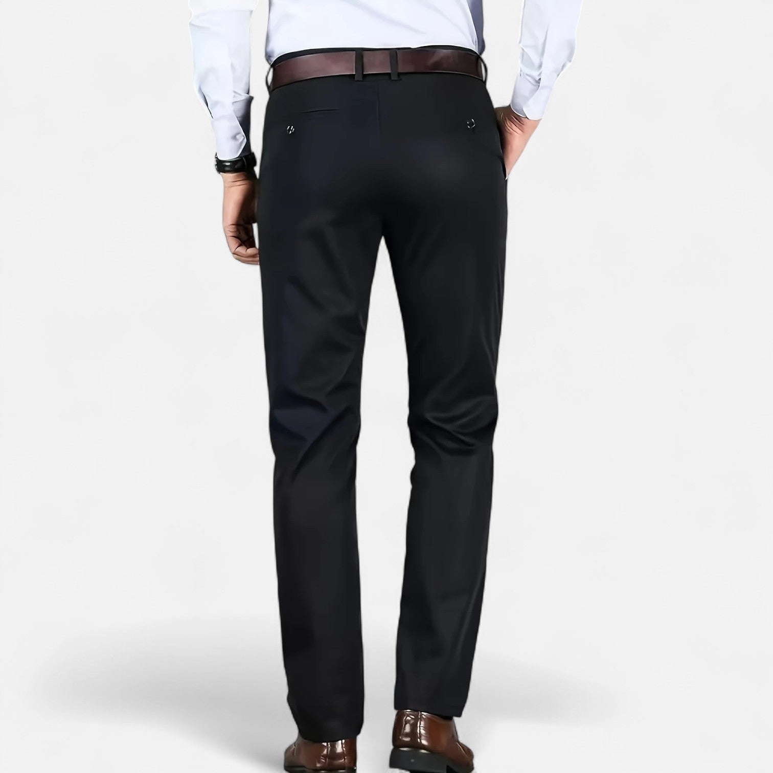 Maisonancien | Męskie spodnie business – styl angielski codzienny