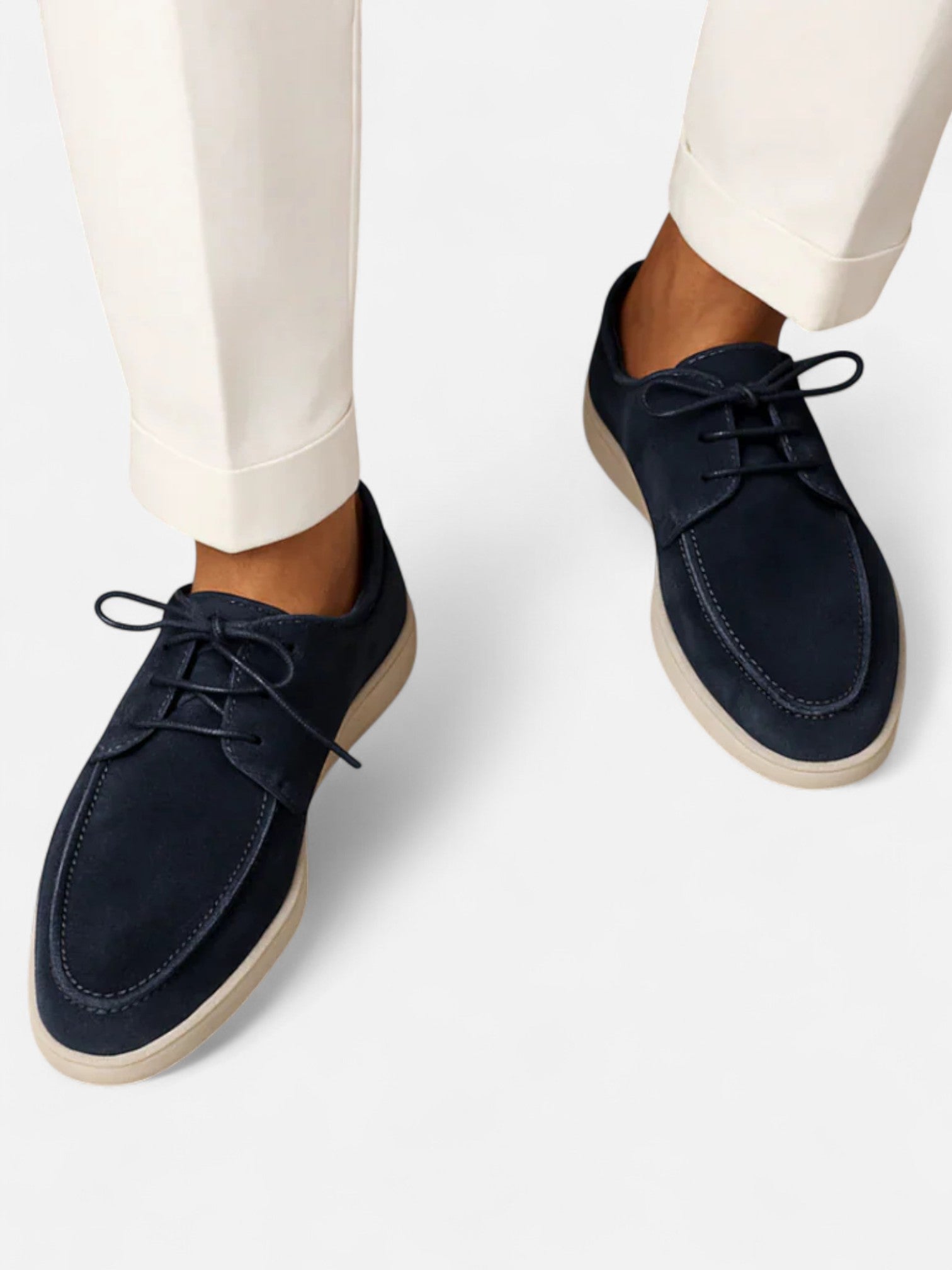 Maisonancien | Męskie Zamszowe Buty Sznurowane – Ponadczasowe Rzemiosło