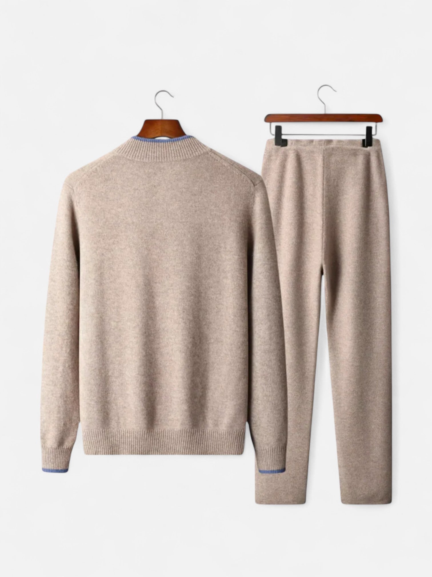 Maisonancien | Męski Wełniany Zestaw Lounge – Komfort w Stylu Heritage