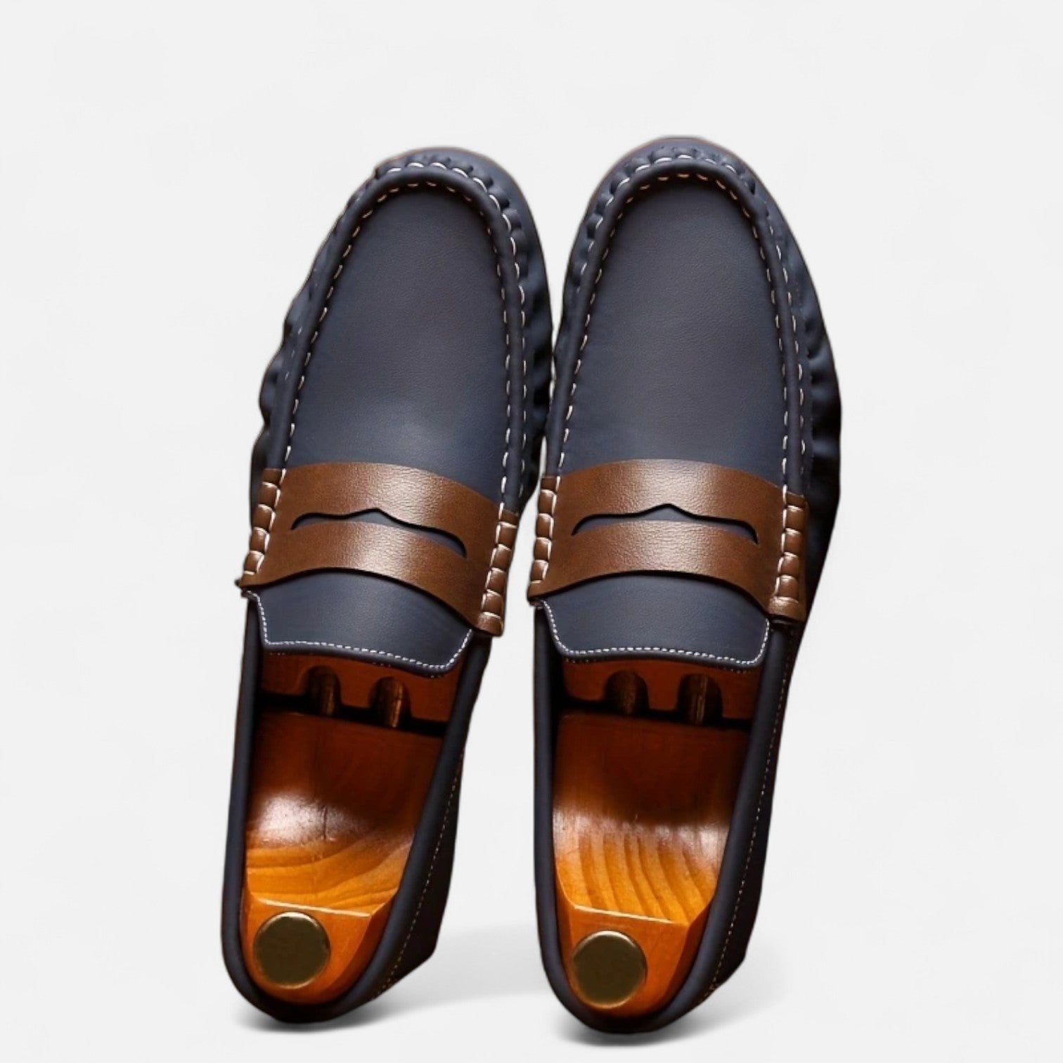 Maisonancien | Męskie penny loafers – klasyka i komfort