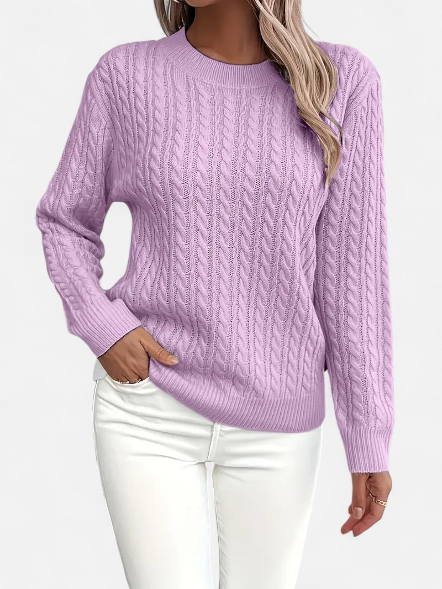 Maisonancien | Damski Sweter Oversize – Klasyczny Minimalizm