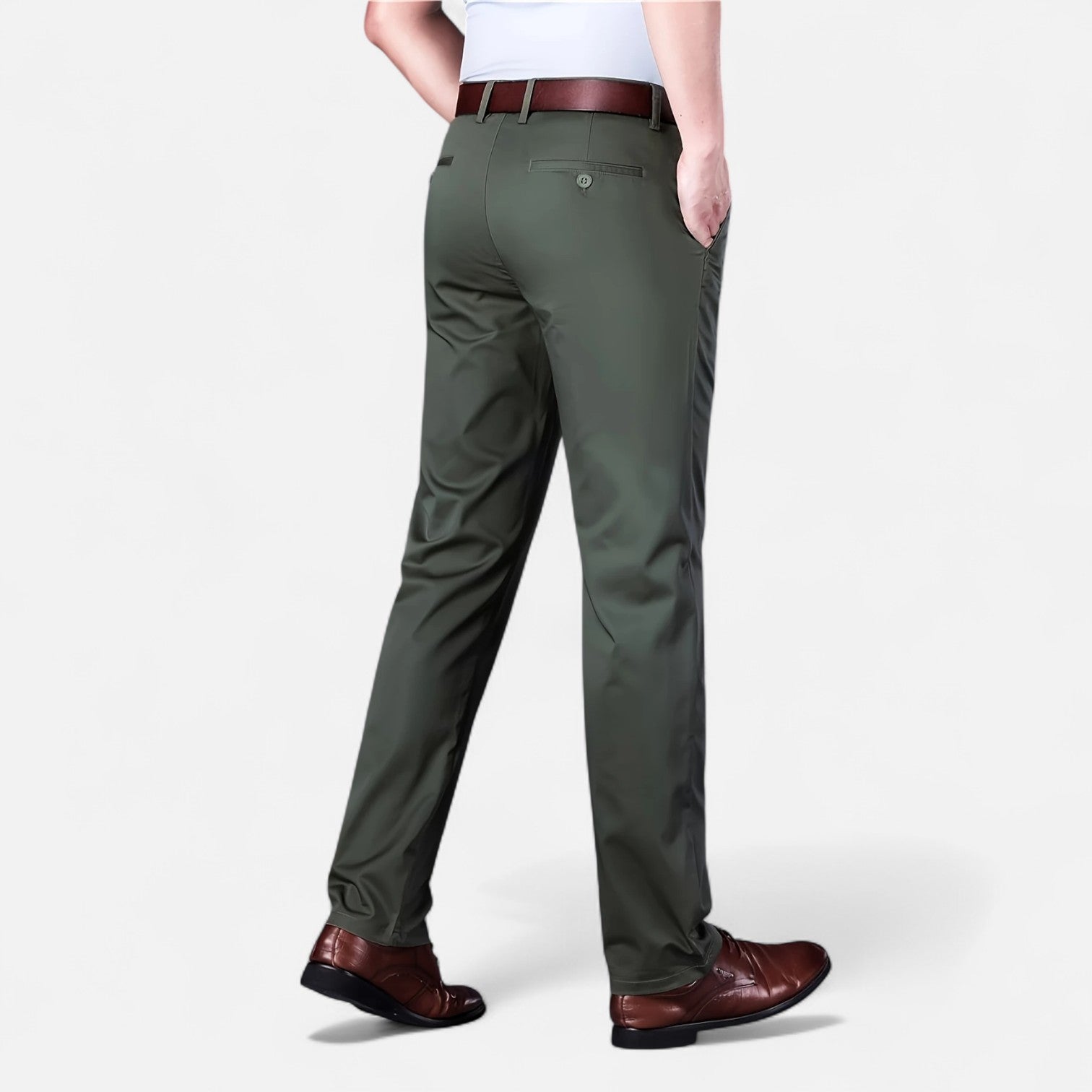 Maisonancien | Męskie spodnie business – styl angielski codzienny