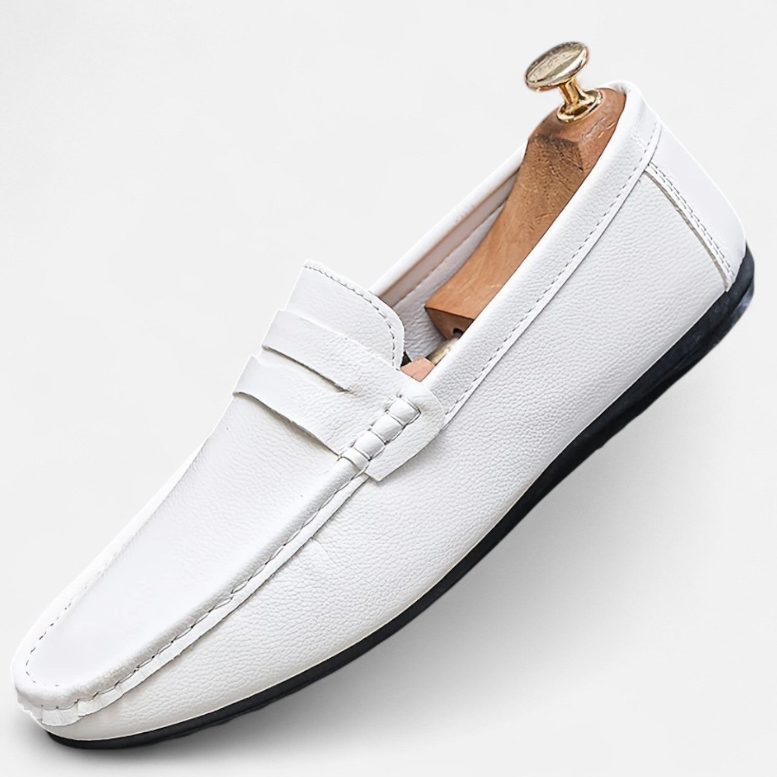 Maisonancien | Męskie penny loafers – klasyka i komfort