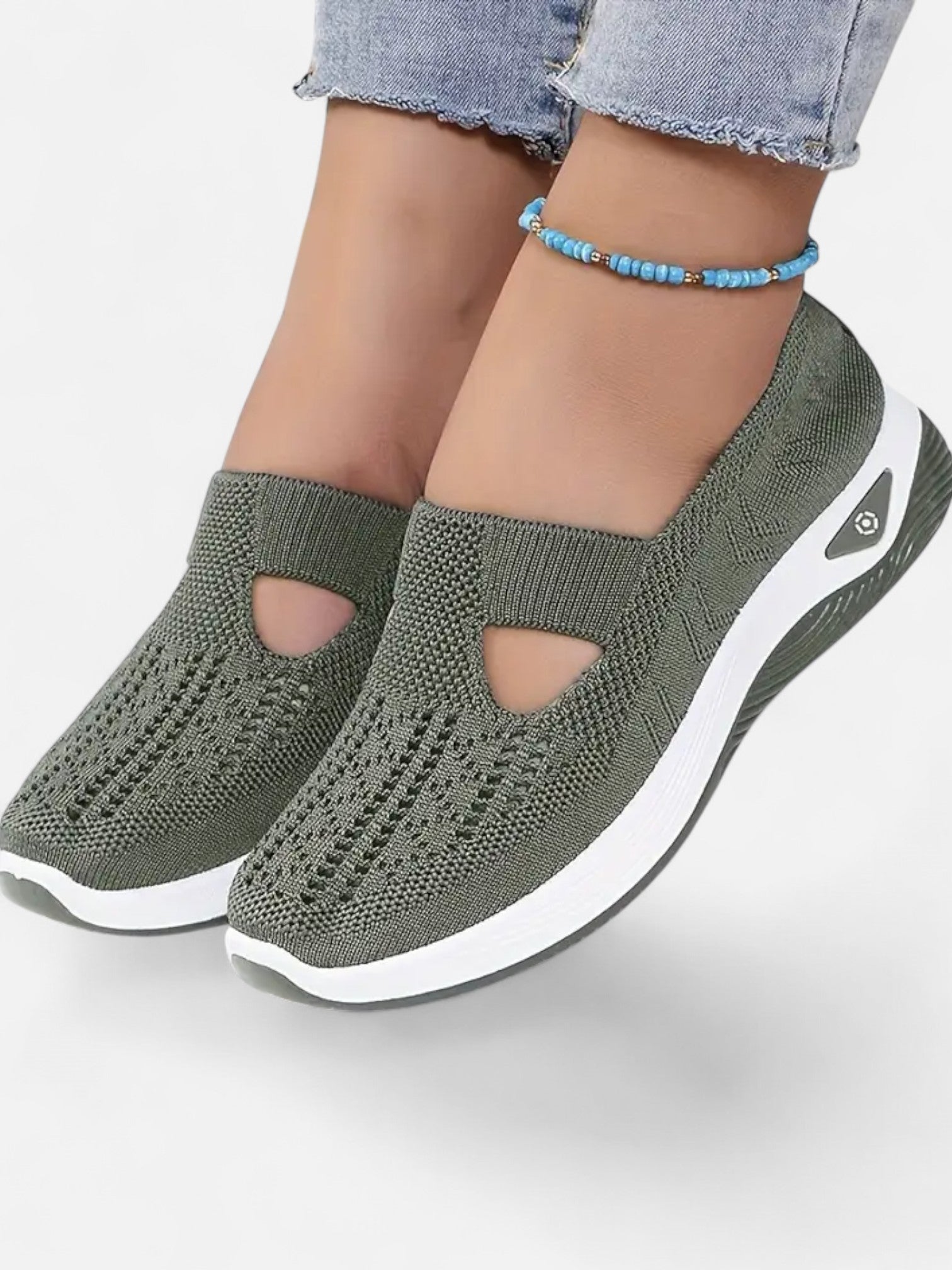 Maisonancien | Damskie slip-on buty z antypoślizgową podeszwą