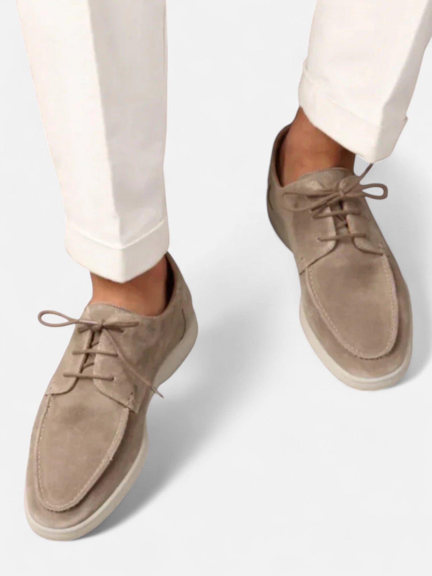 Maisonancien | Męskie Zamszowe Buty Sznurowane – Ponadczasowe Rzemiosło