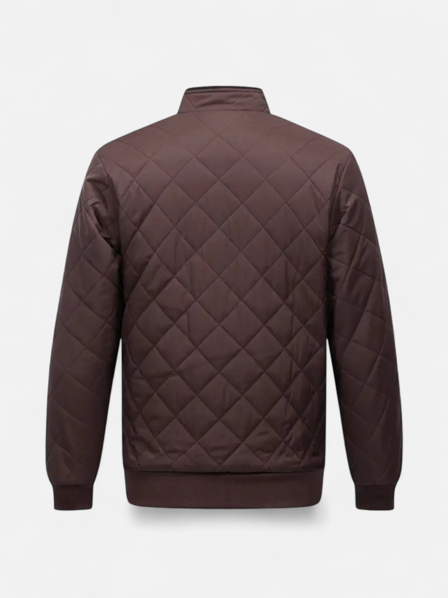 Maisonancien | Męska Kurtka Pikowana – Zimowa z Podszyciem Polarowym