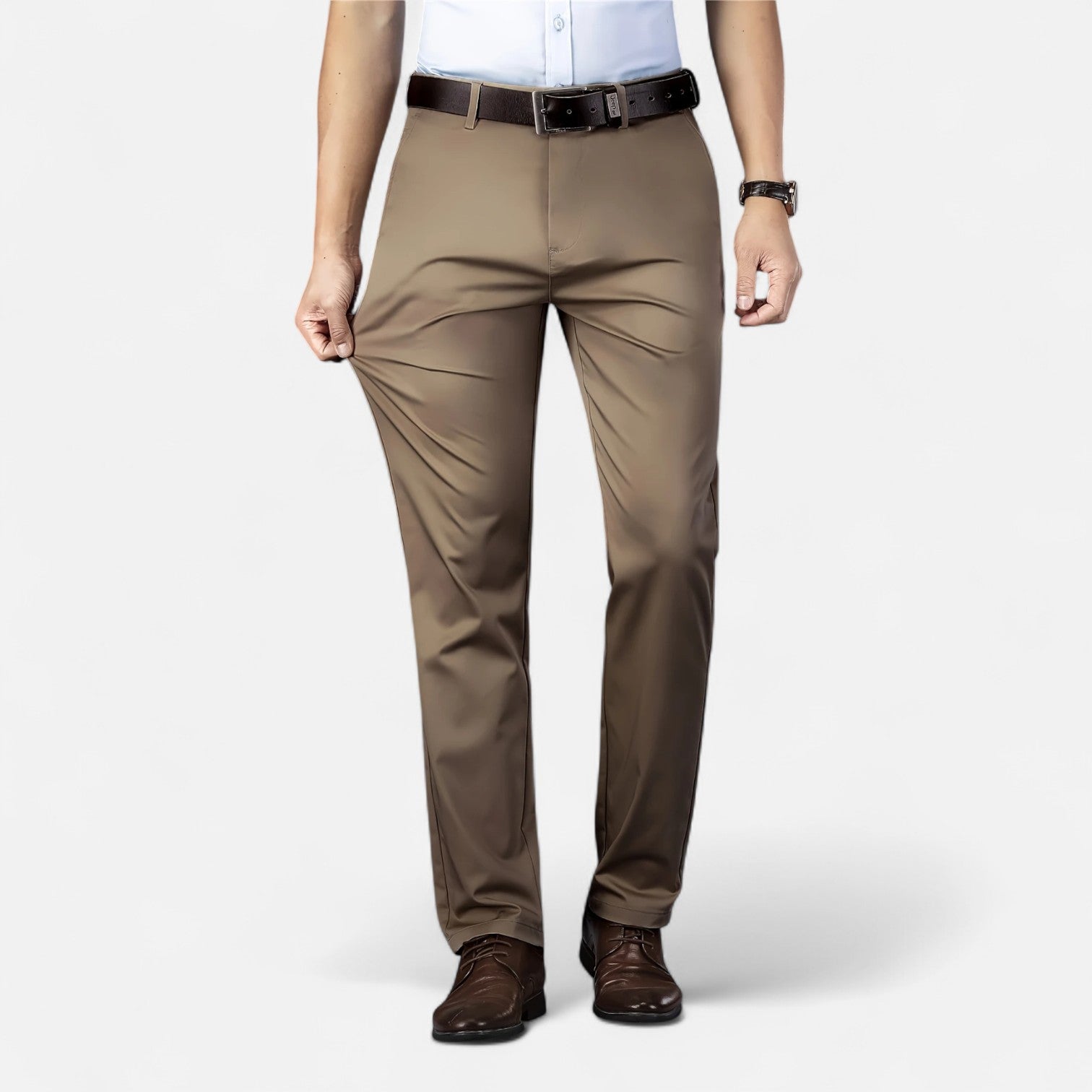 Maisonancien | Męskie spodnie business – styl angielski codzienny